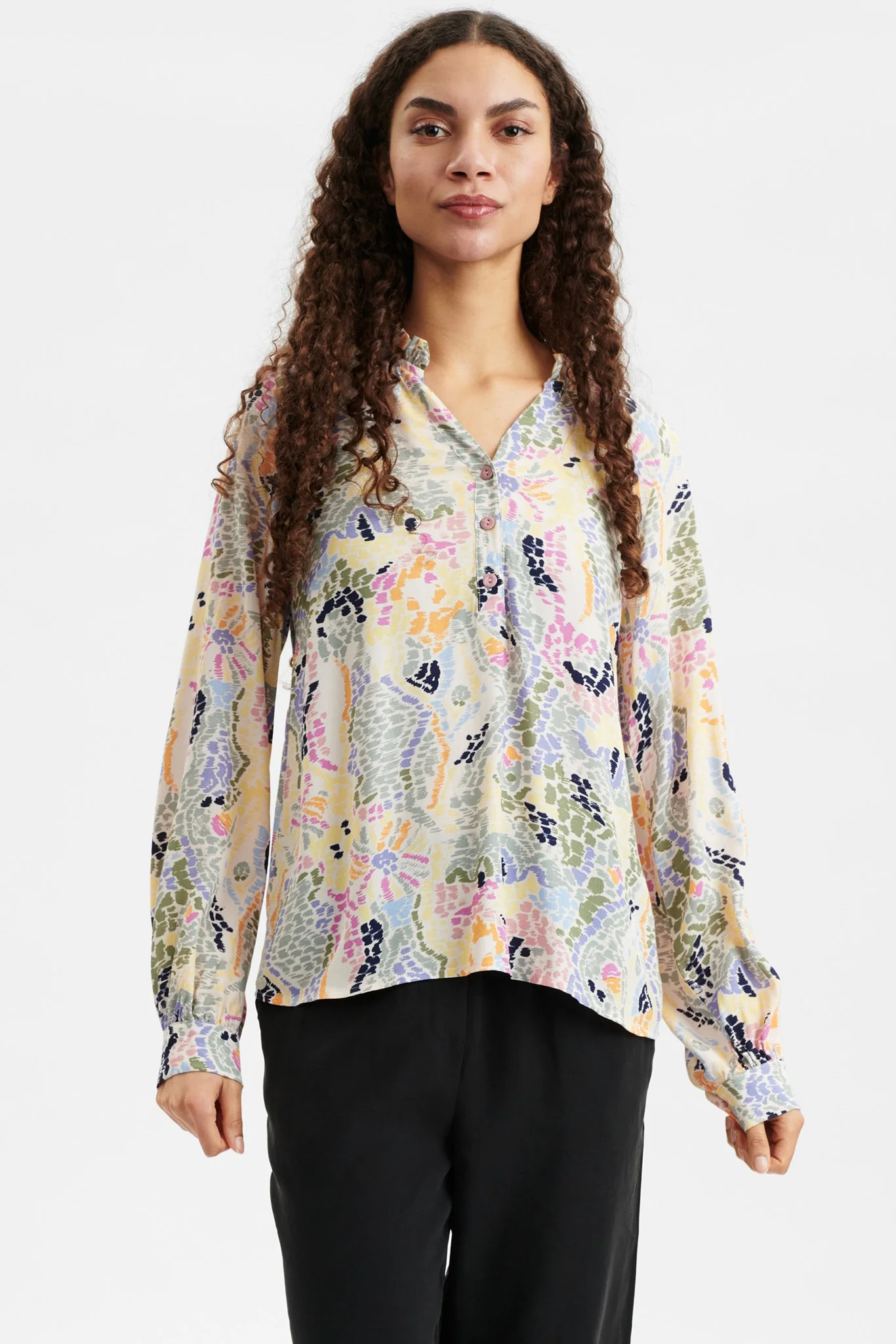 NUCHONEL BLOUSE - Pearl