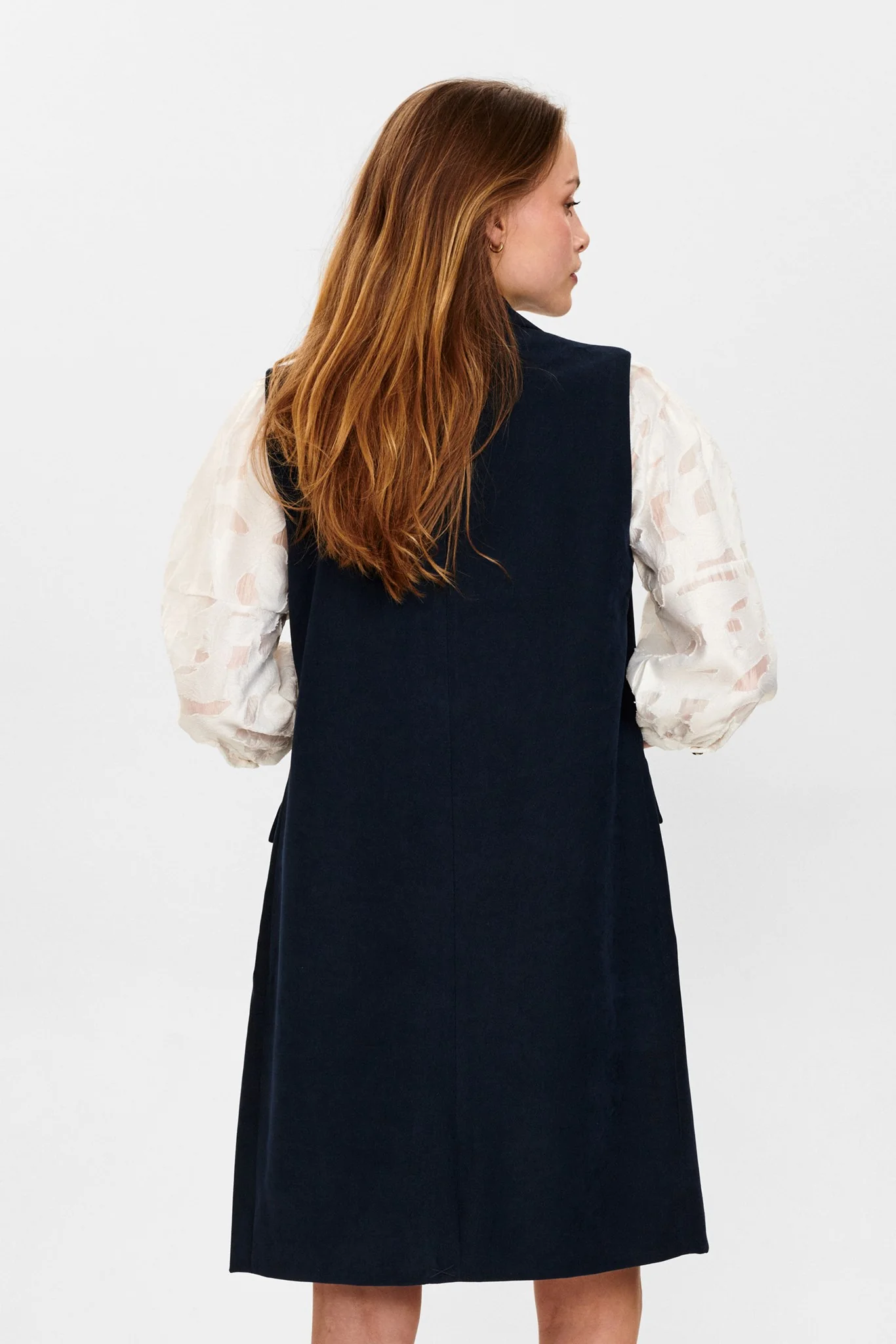 NUCHRISTA WAISTCOAT - Dark Sapphire - Image 4