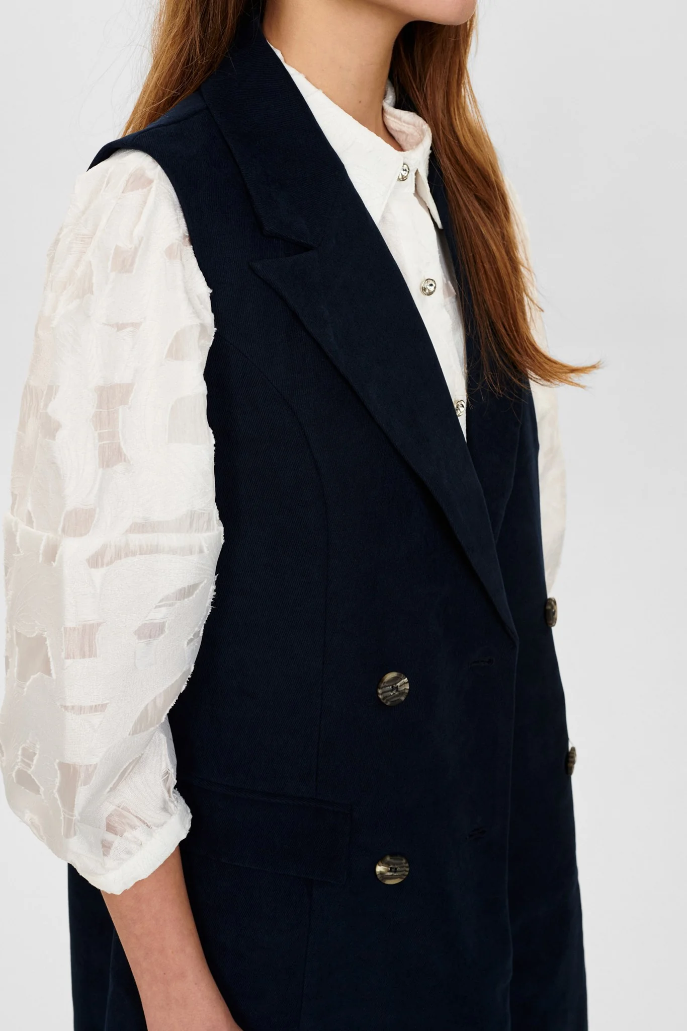 NUCHRISTA WAISTCOAT - Dark Sapphire - Image 8