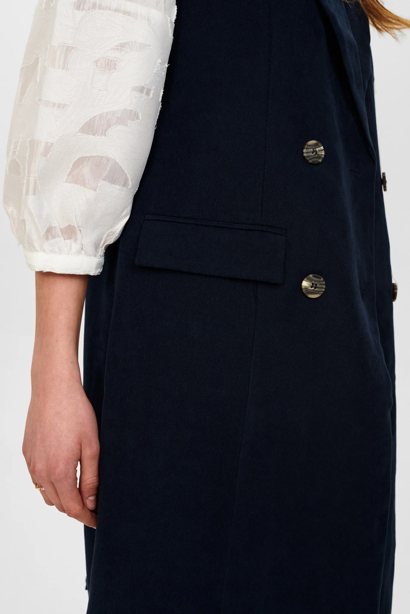NUCHRISTA WAISTCOAT - Dark Sapphire - Image 9