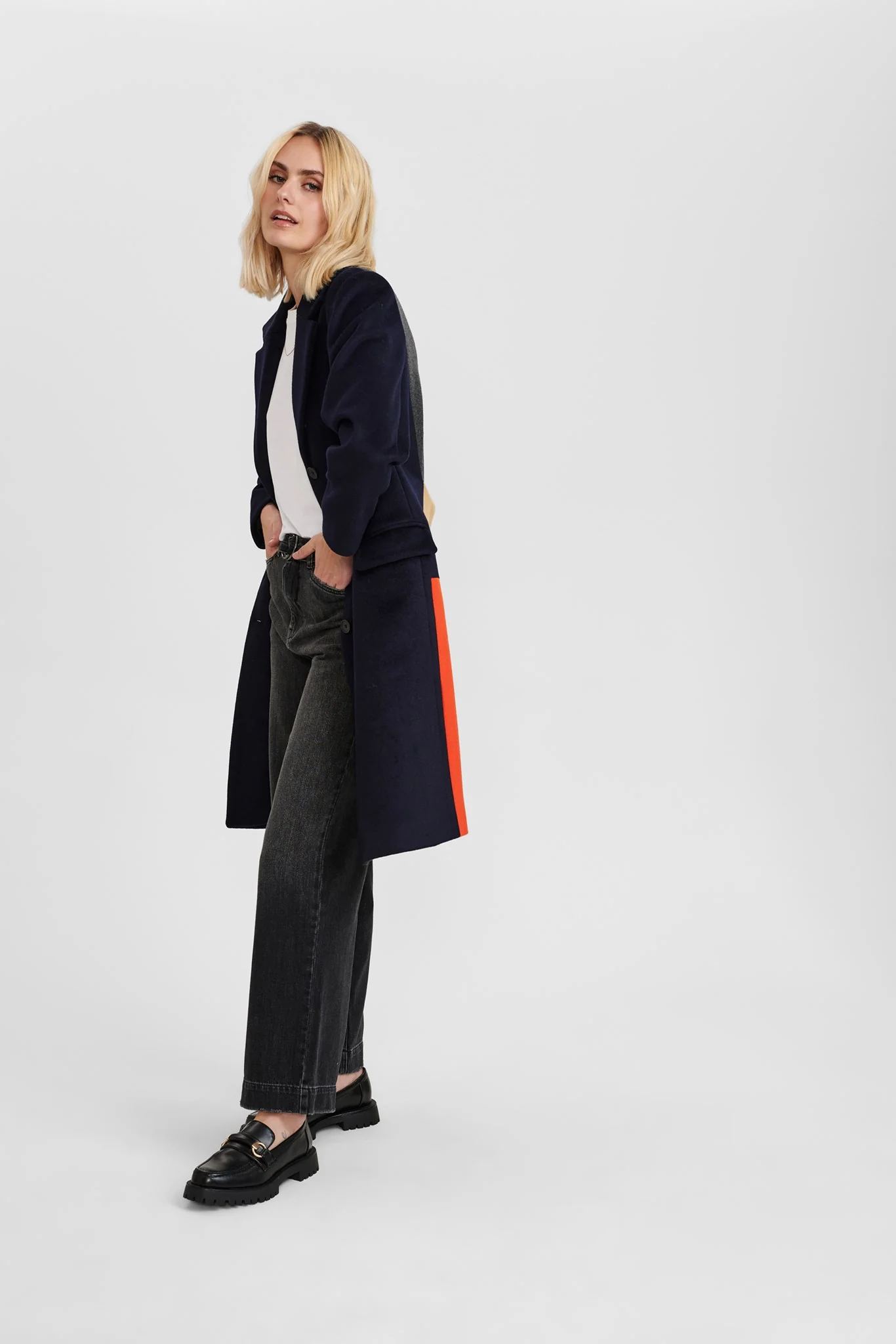 NUCHRISTY JACKET - Dark grey mel - Image 3