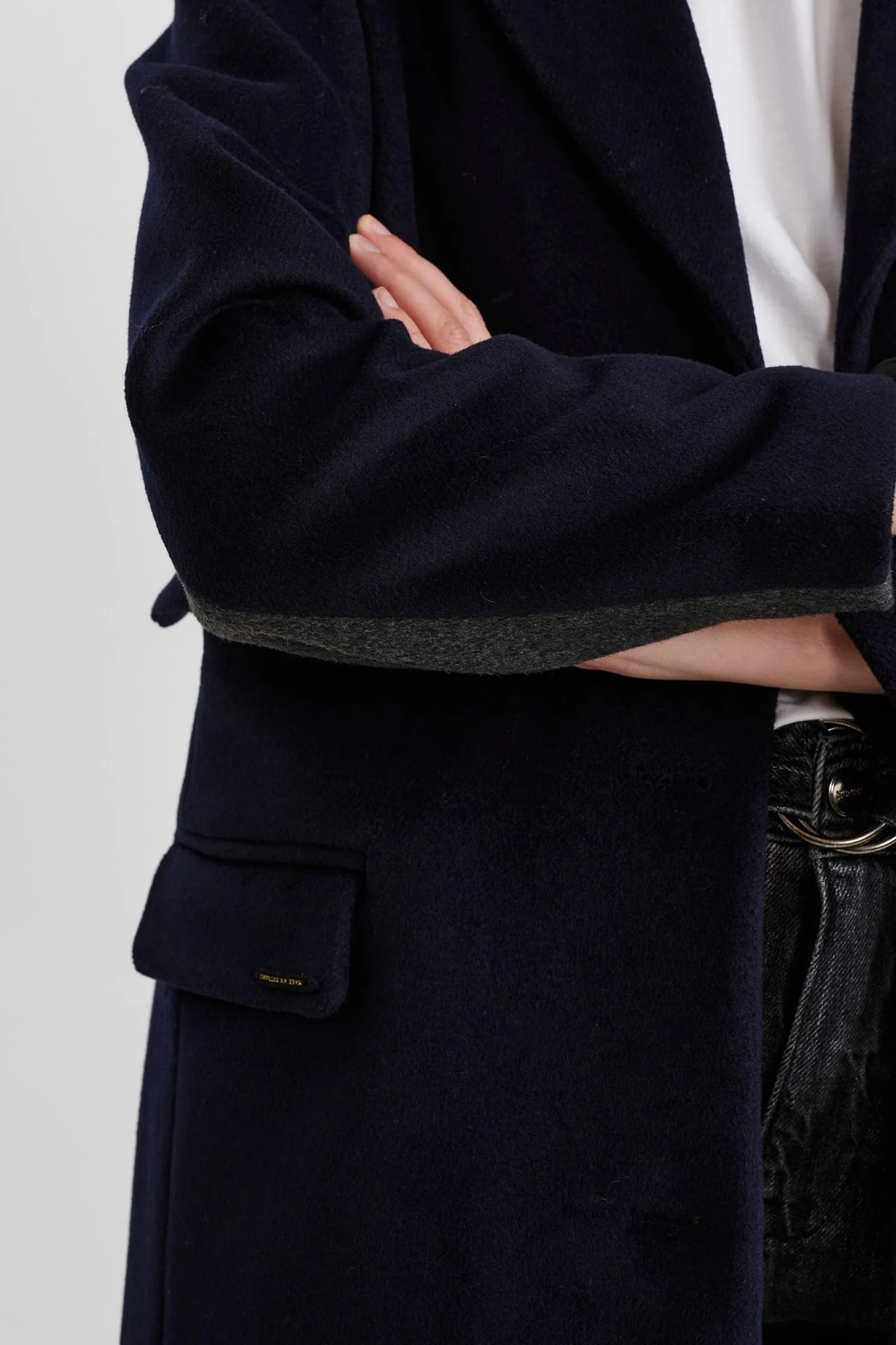 NUCHRISTY JACKET - Dark grey mel - Image 4