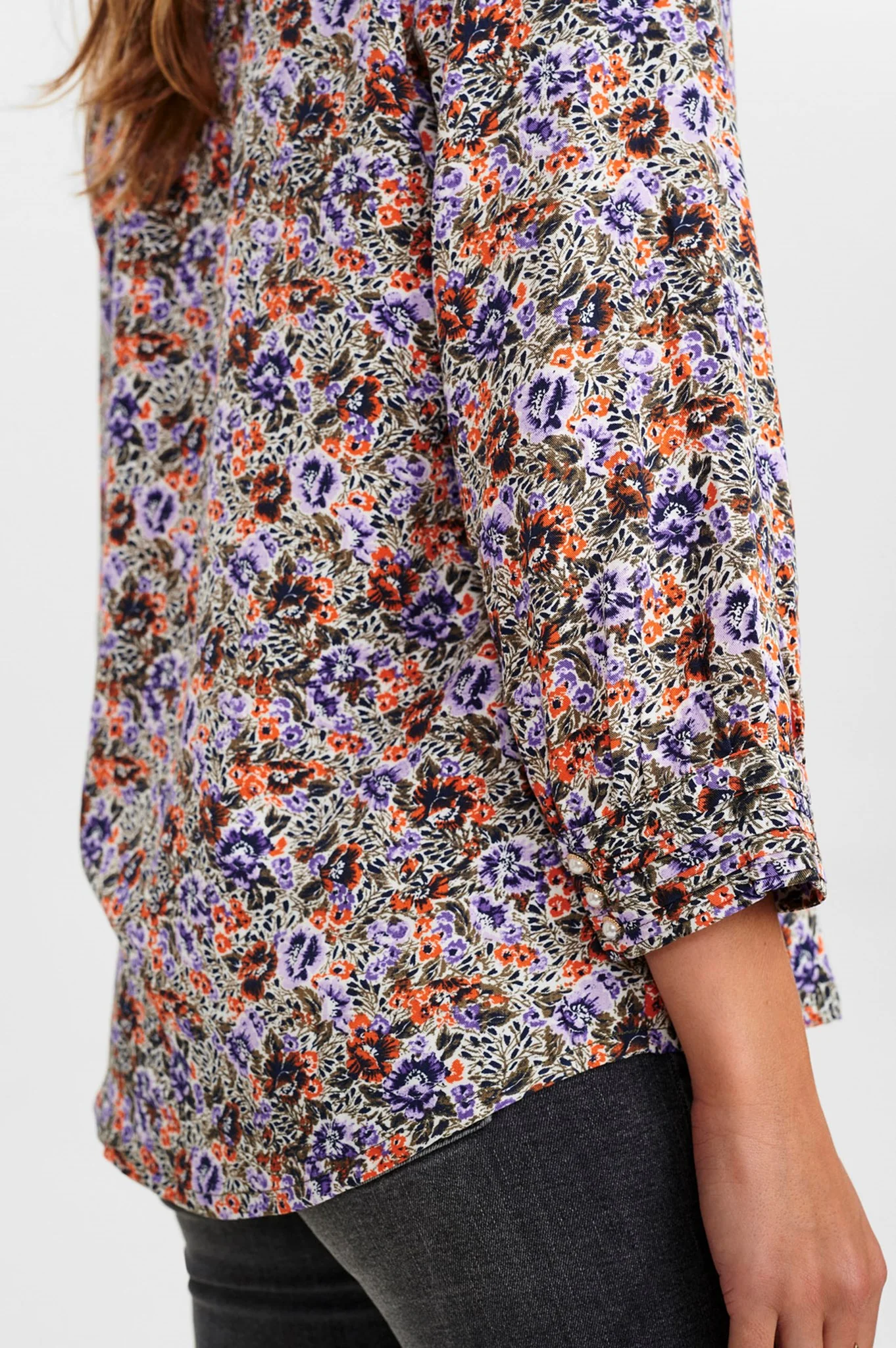 NUCHULA BLOUSE - Flame - Image 4