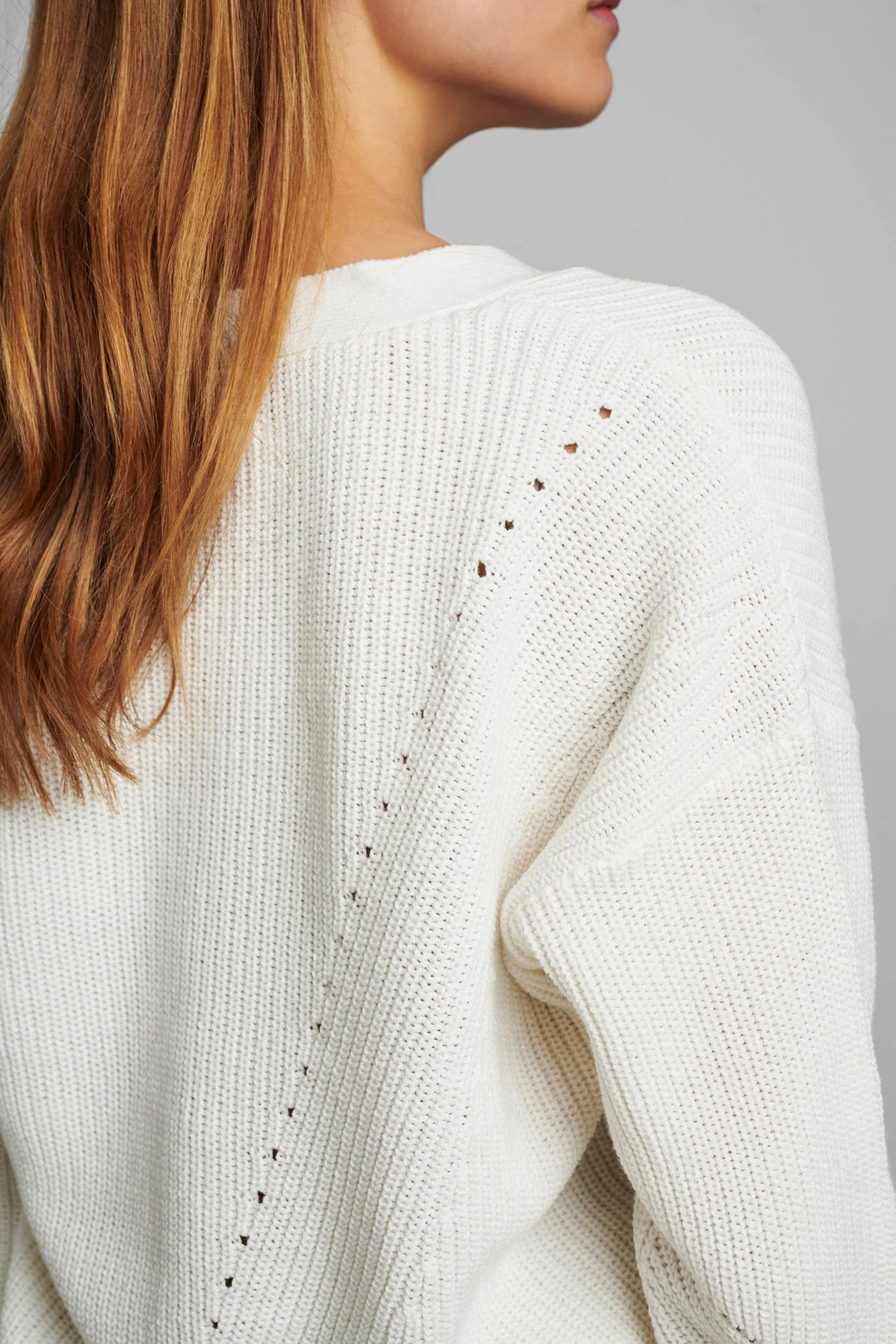 NUCIA CARDIGAN  - Cloud Dancer - Image 5