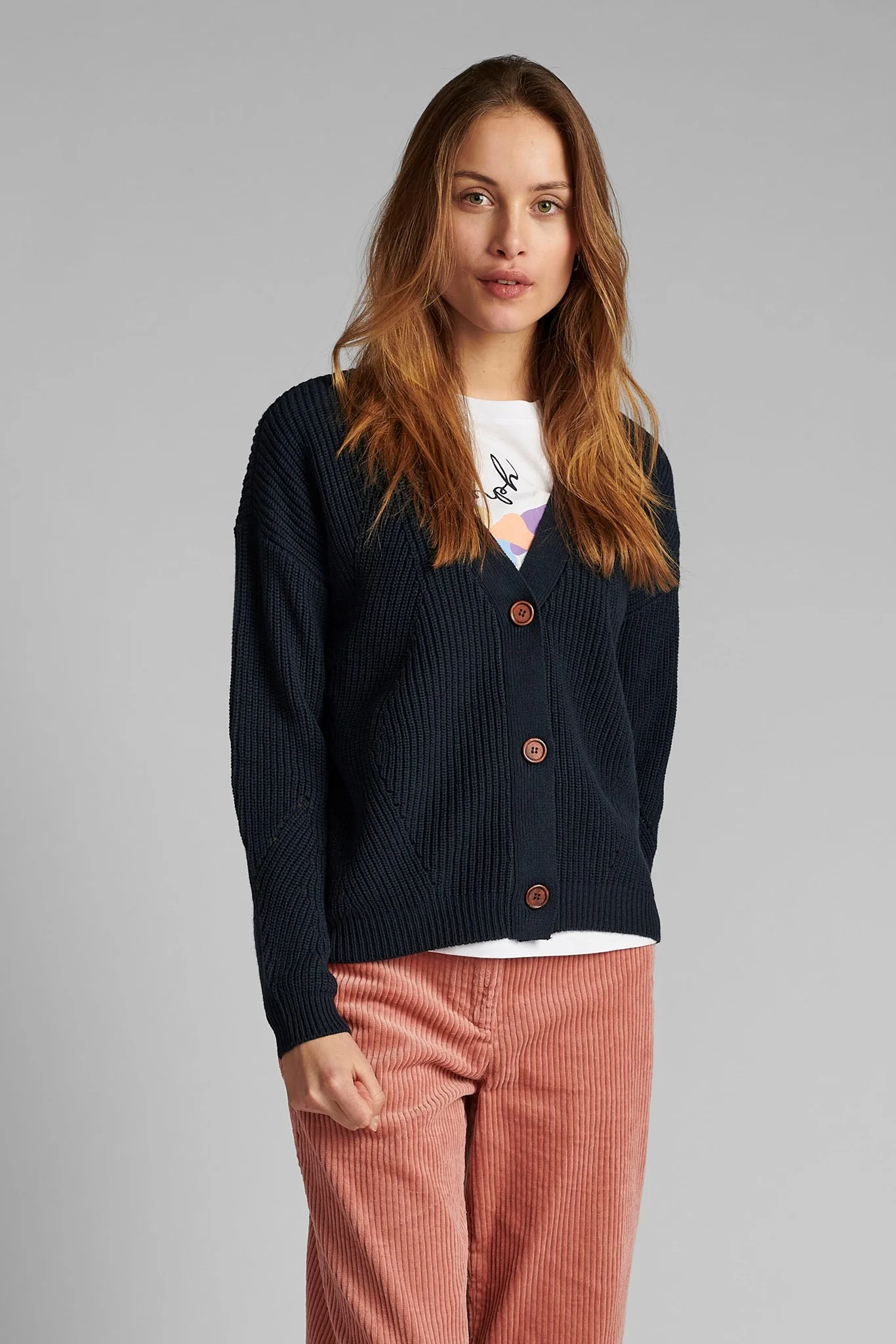 NUCIA CARDIGAN  - Dark Sapphire