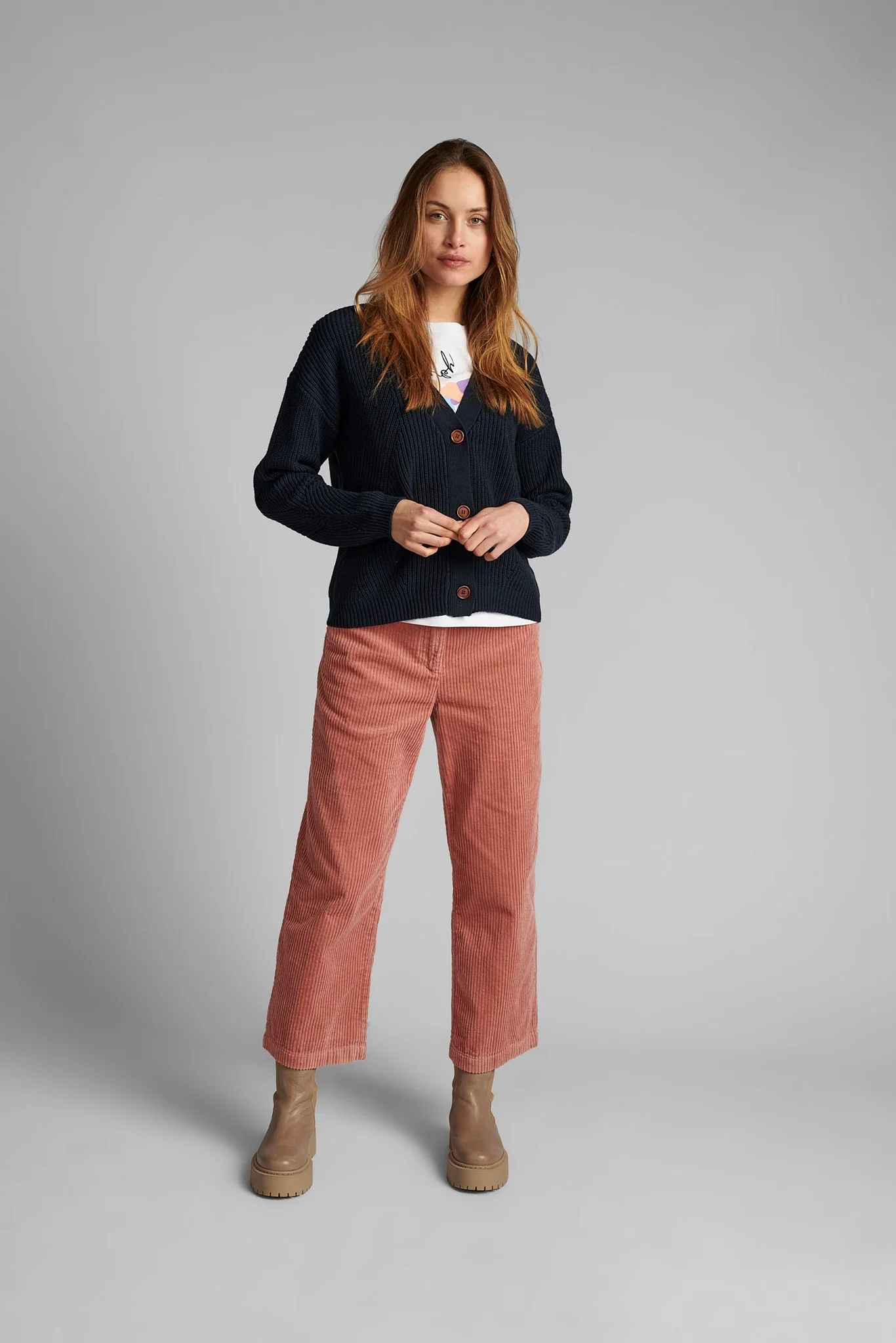 NUCIA CARDIGAN  - Dark Sapphire - Image 3
