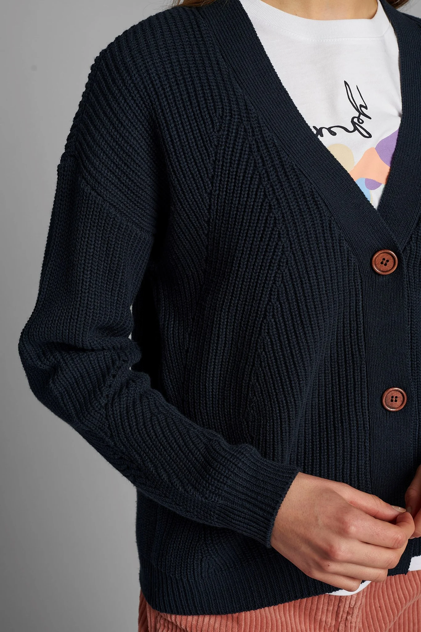 NUCIA CARDIGAN  - Dark Sapphire - Image 5