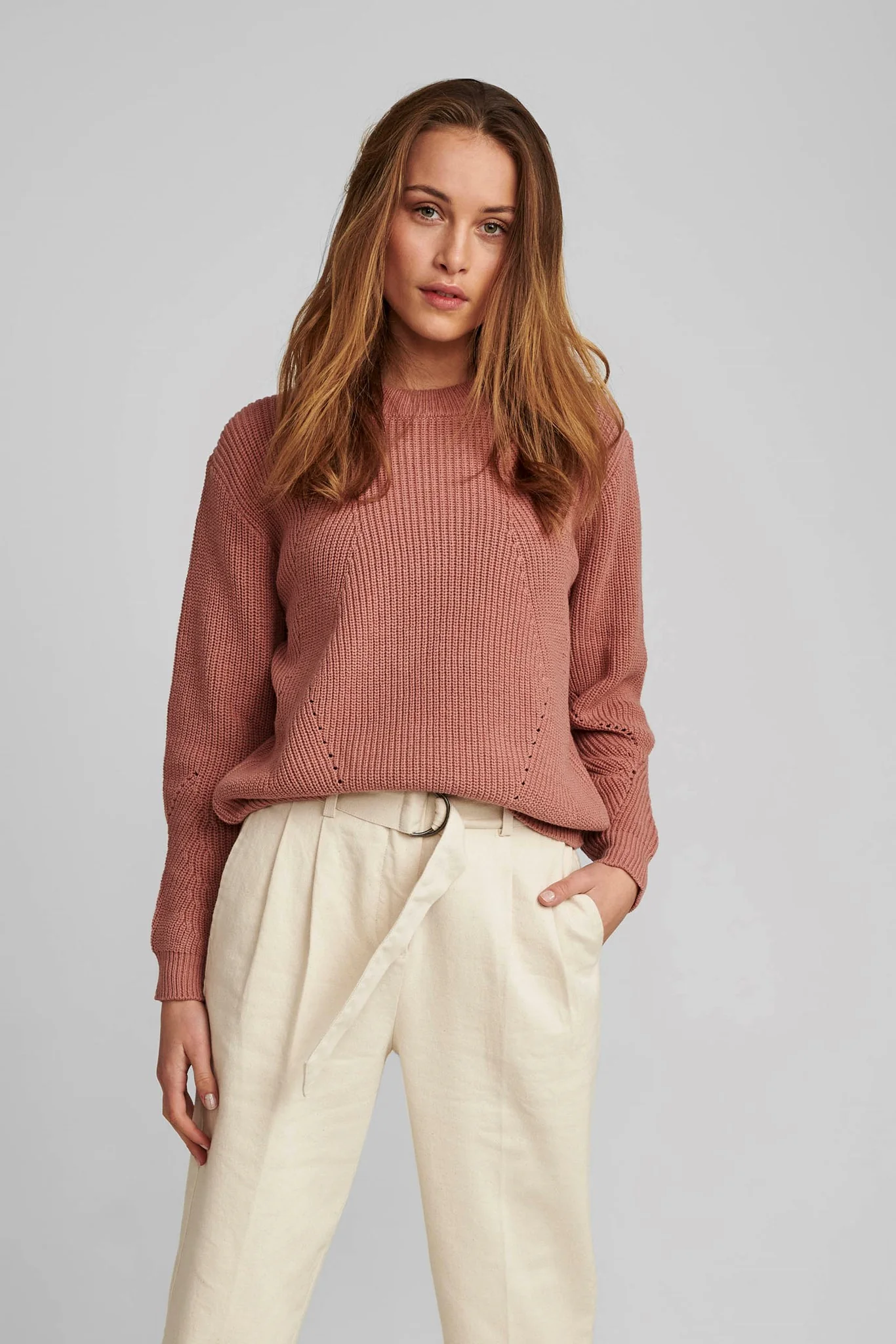 NUCIA PULLOVER  - Ash Rose