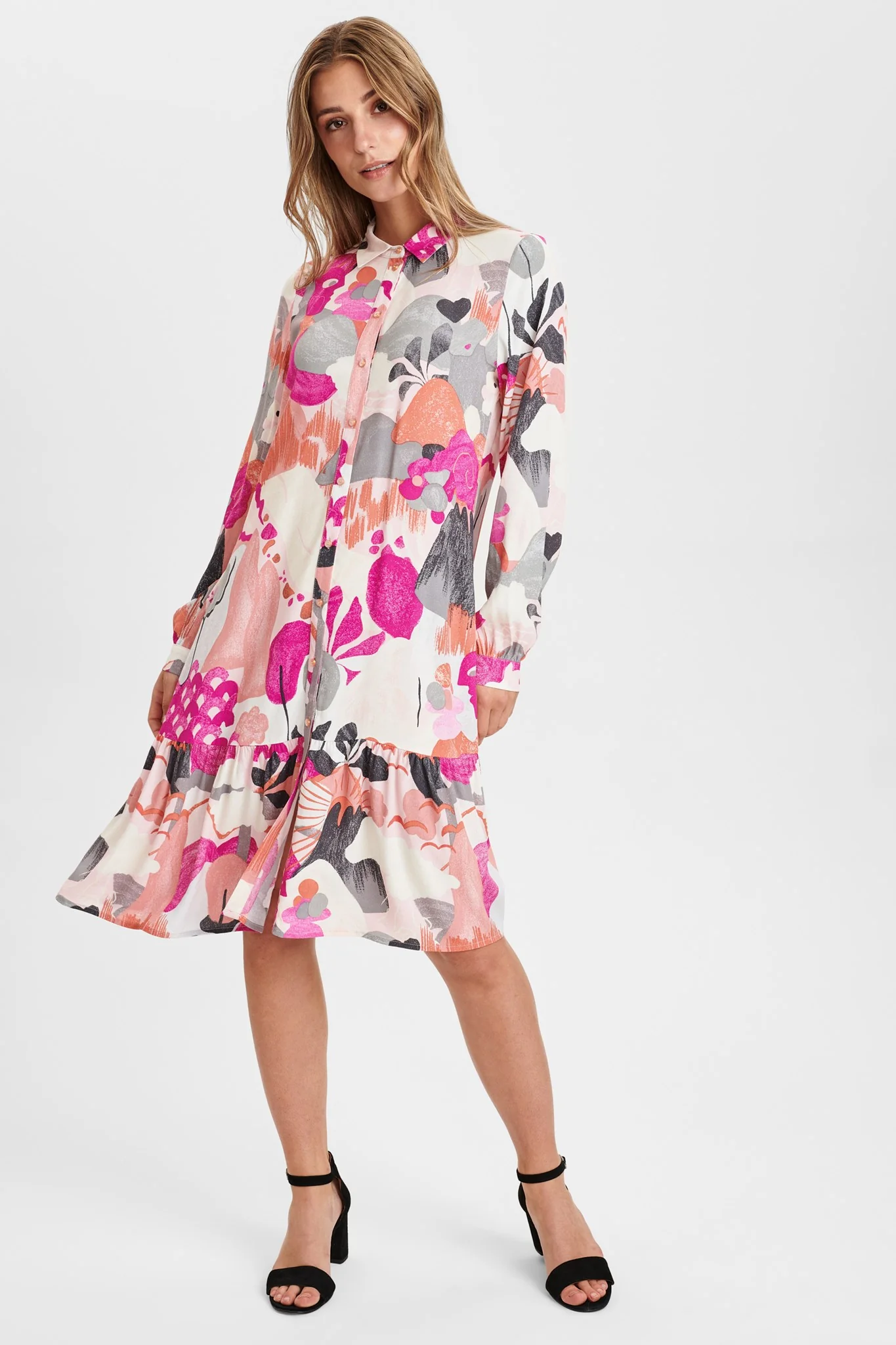 NUCICELY DRESS - Rose Violet - Image 3