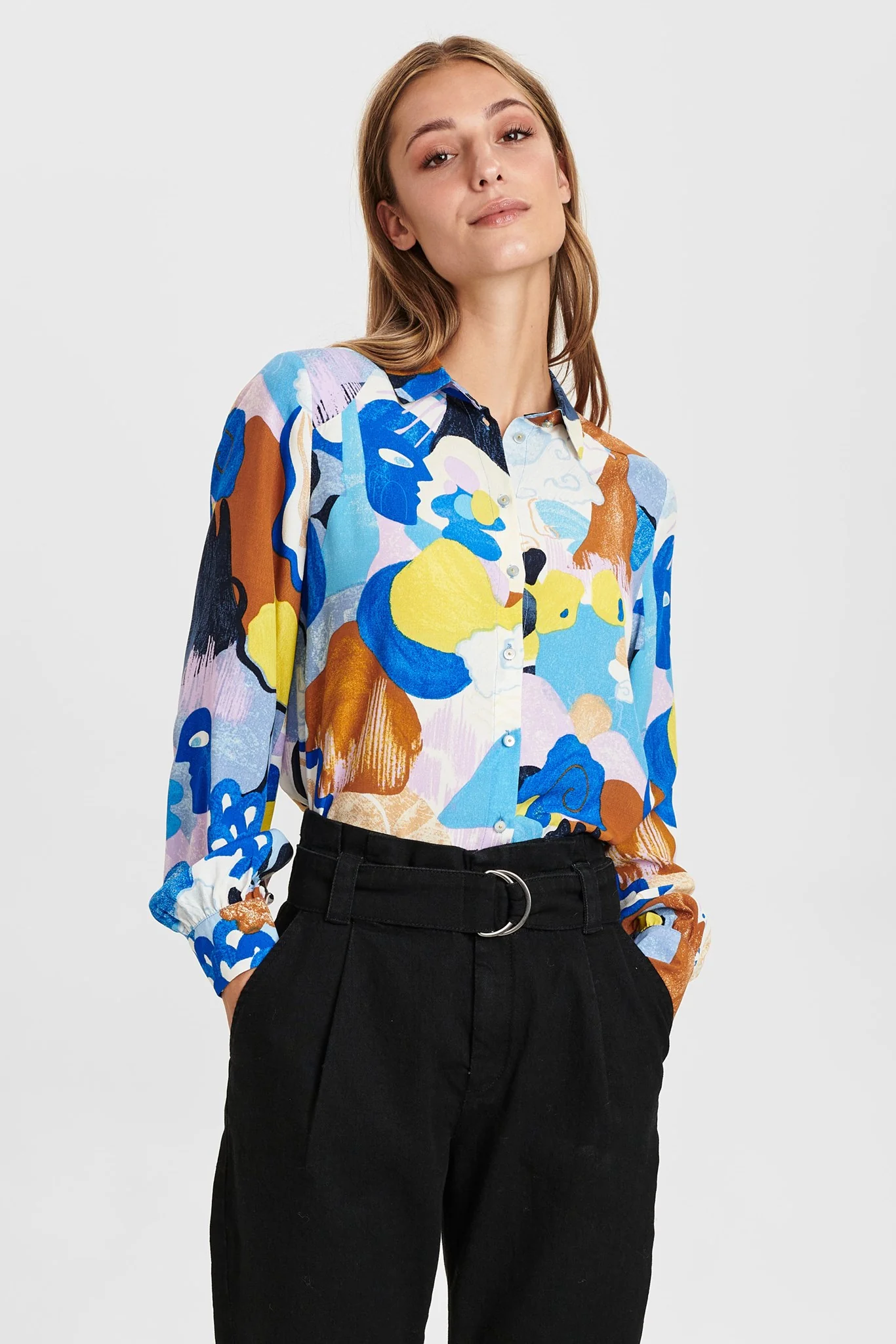 NUCICELY SHIRT - Princess Blue