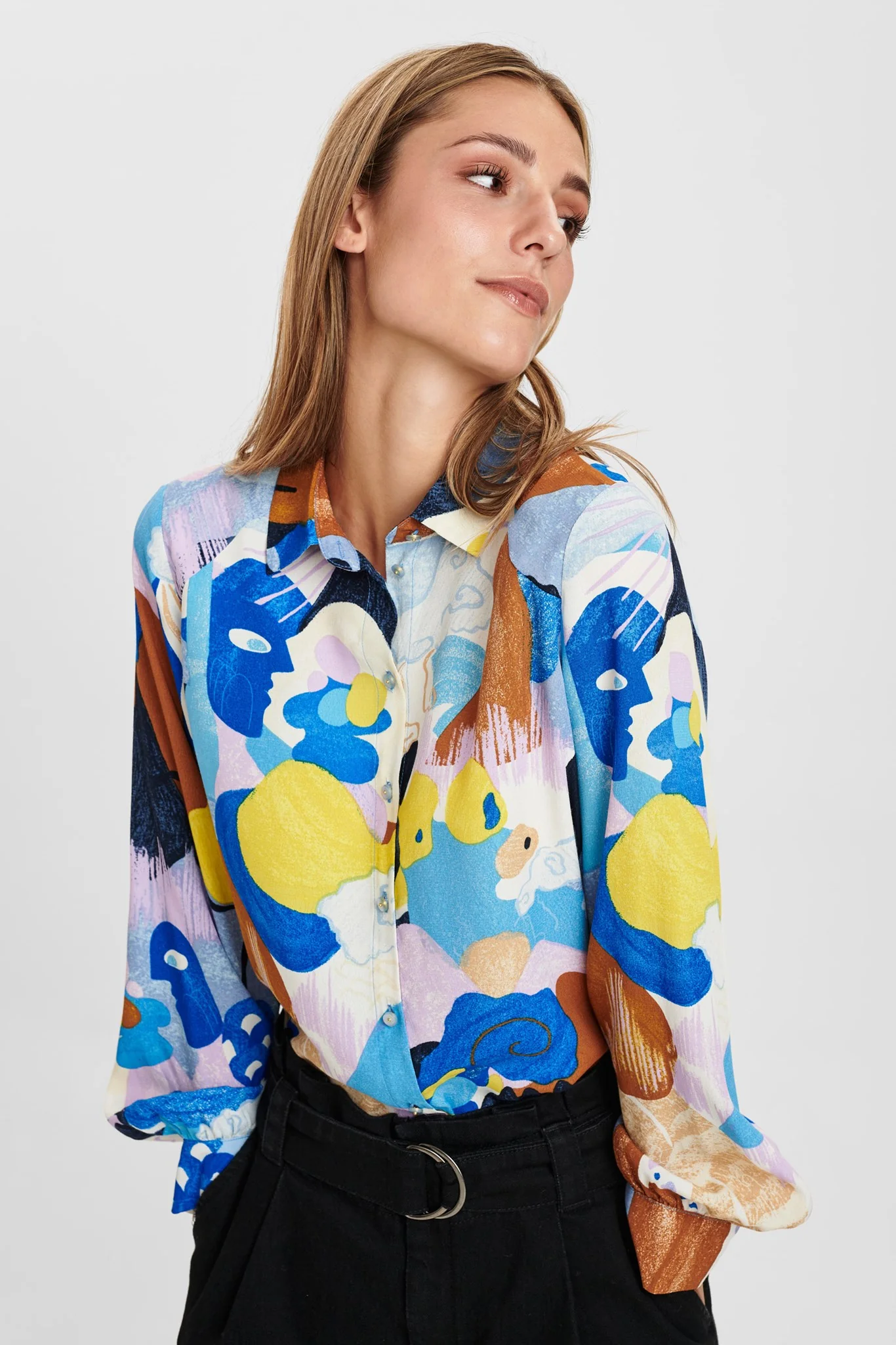 NUCICELY SHIRT - Princess Blue - Image 6