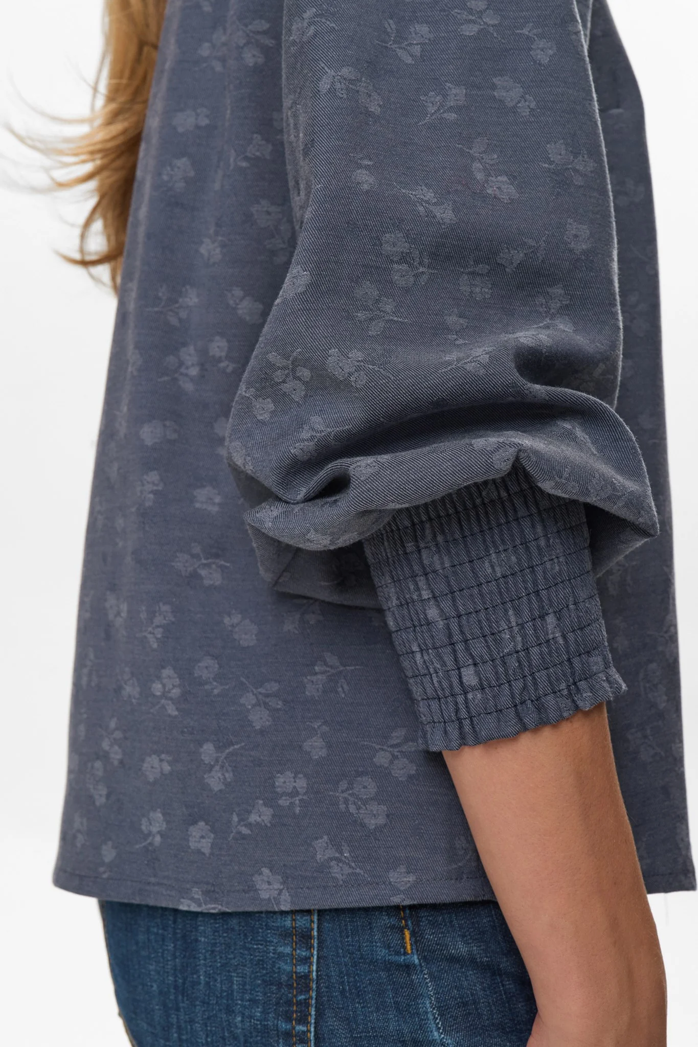 NUCILA SHIRT - Medium Blue Denim - Image 5