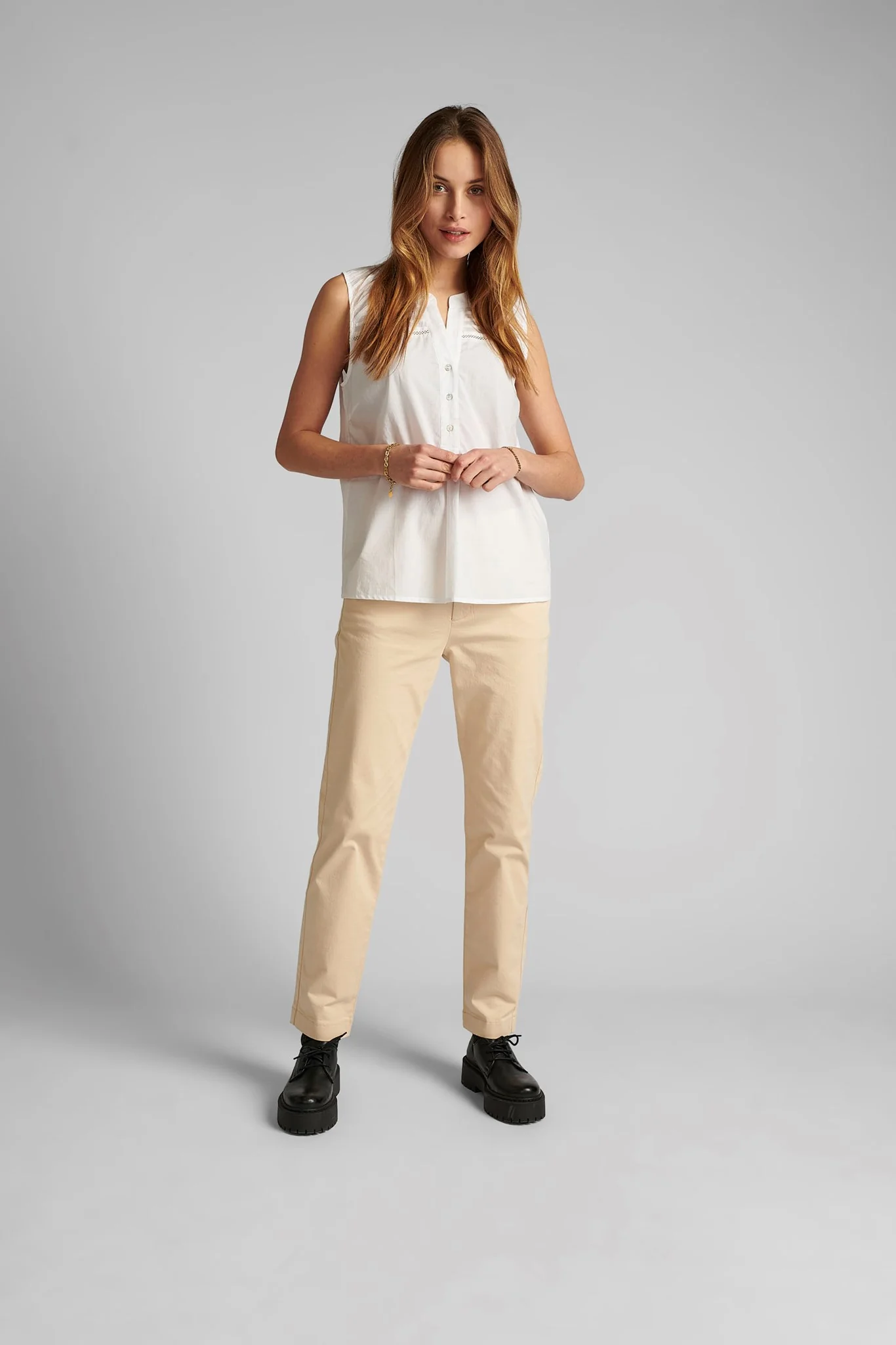 NUCINDY TOP - Bright White - Image 3