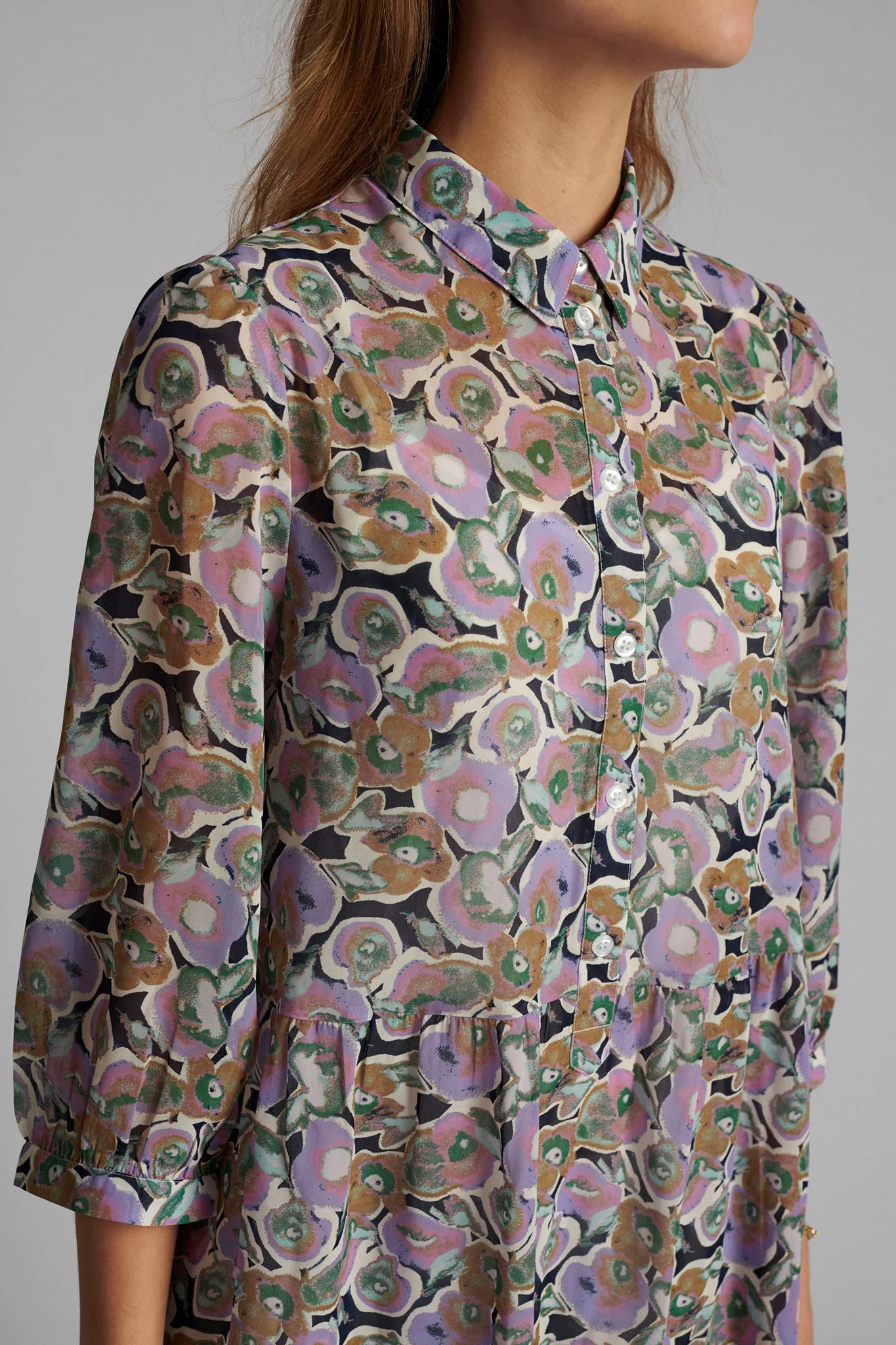 NUCINNAMON DRESS - Wedgewood - Image 4