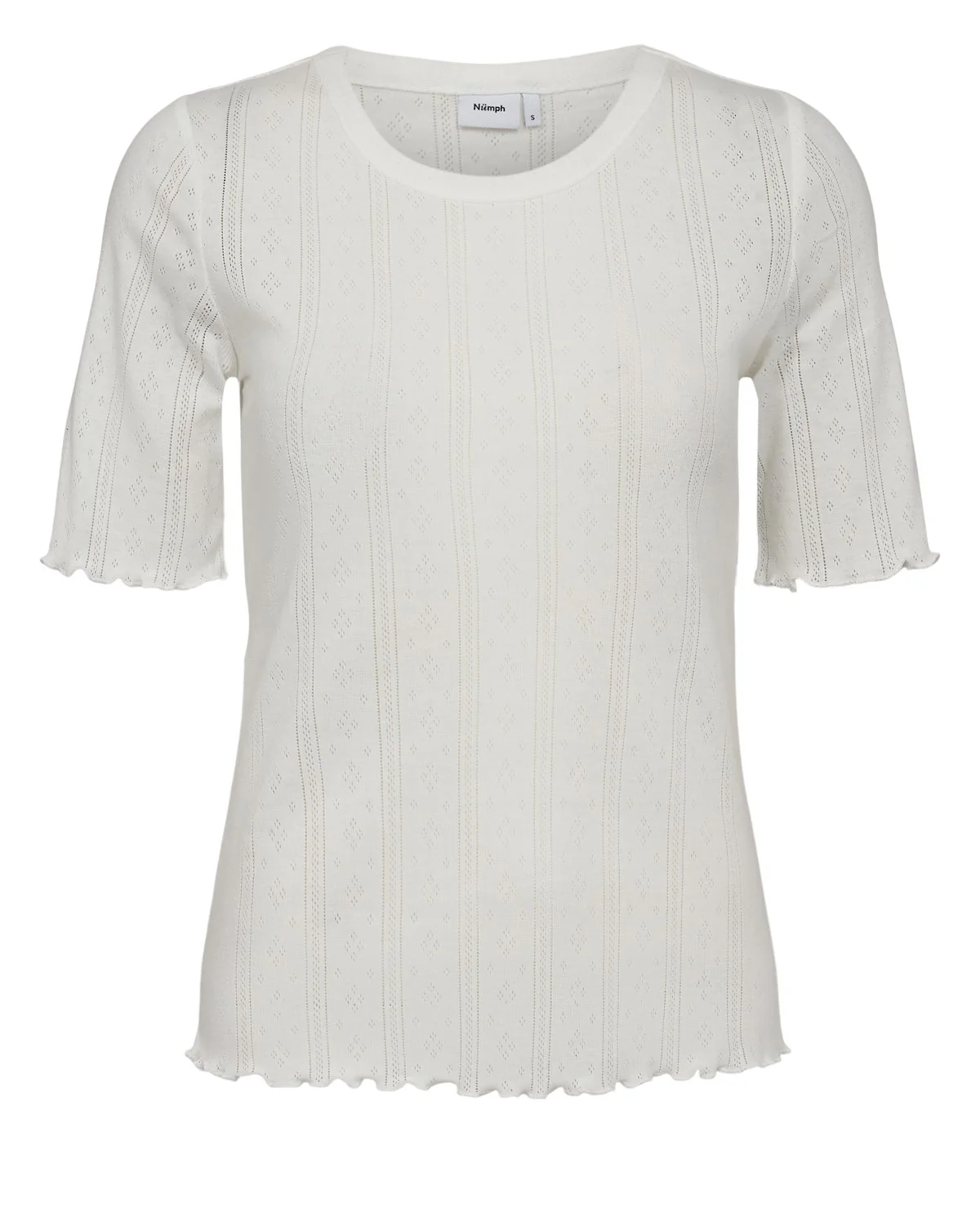 NUCLARISSA BLOUSE - Cloud Dancer