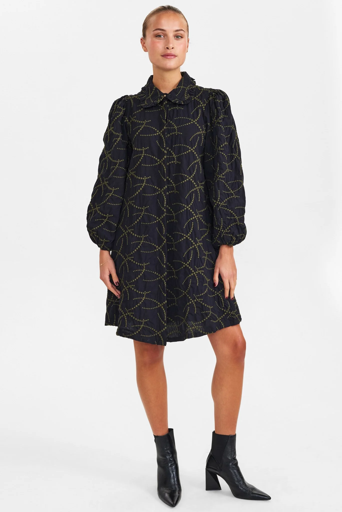 NUCLELIA DRESS - Caviar - Image 3