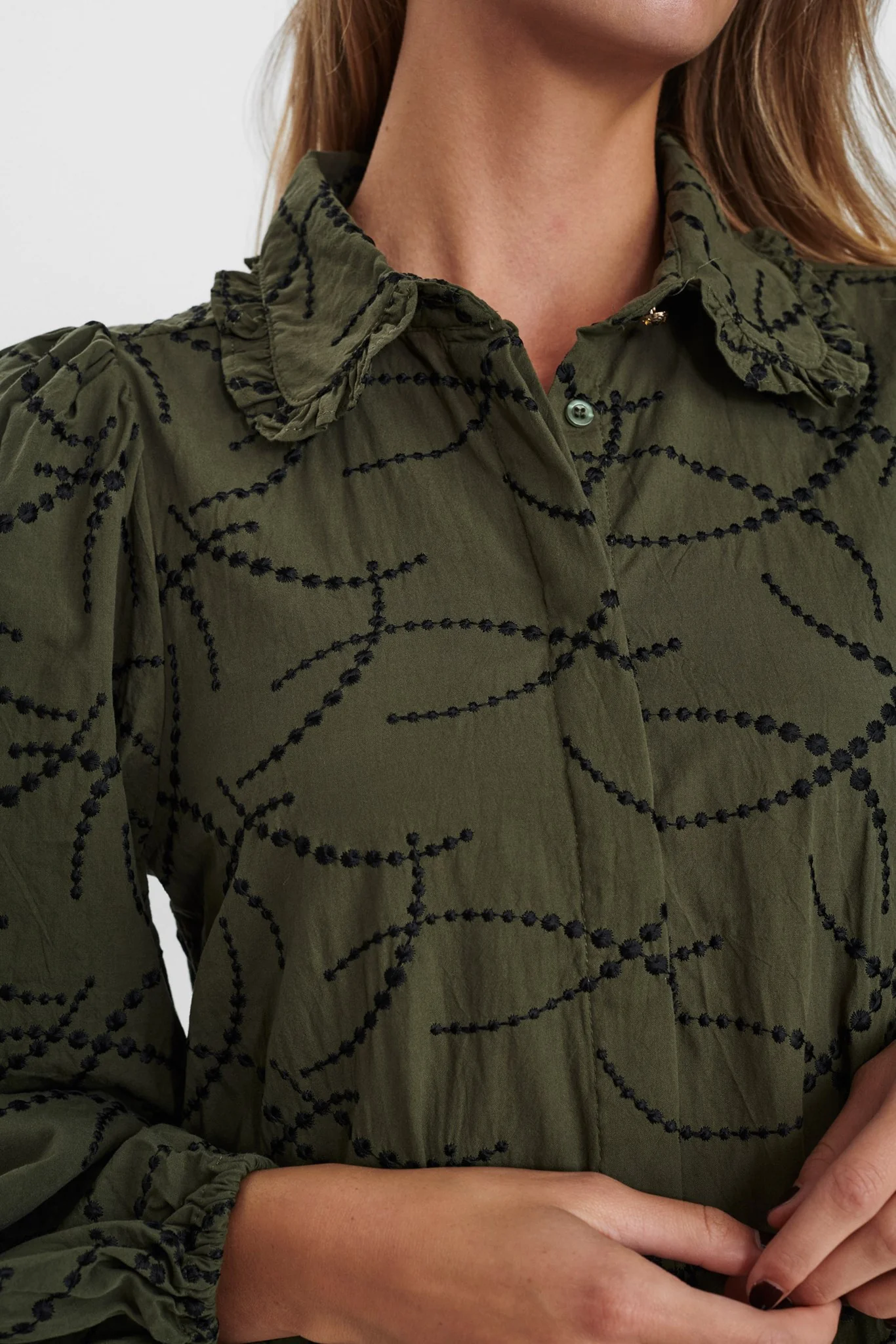 NUCLELIA DRESS - Grape leaf - Image 5