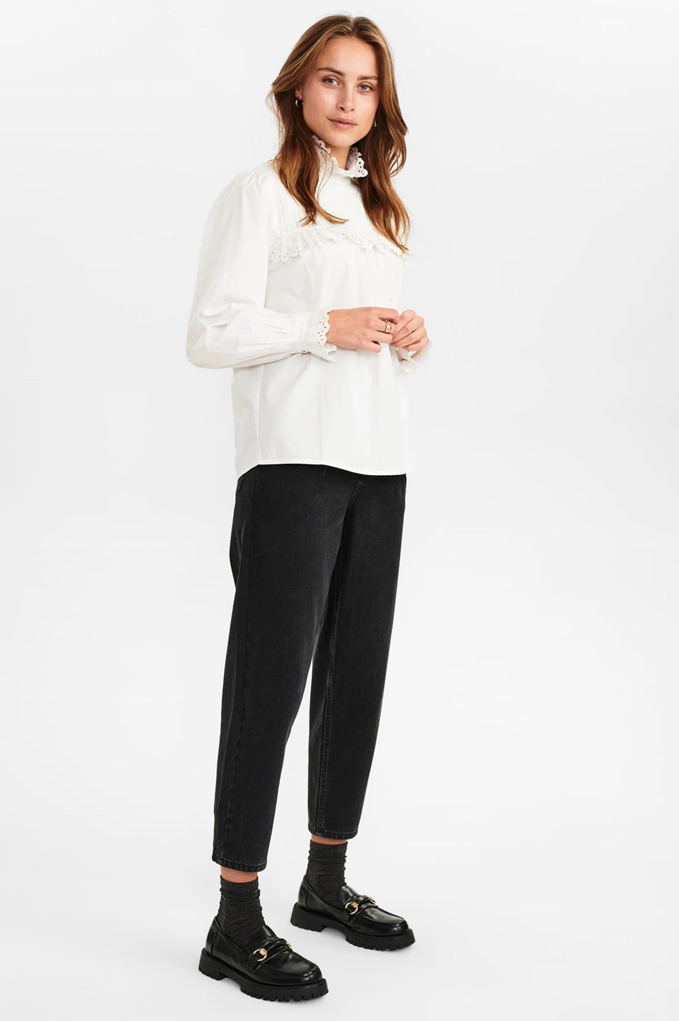NUCLEMATIS BLOUSE - Bright White - Image 3