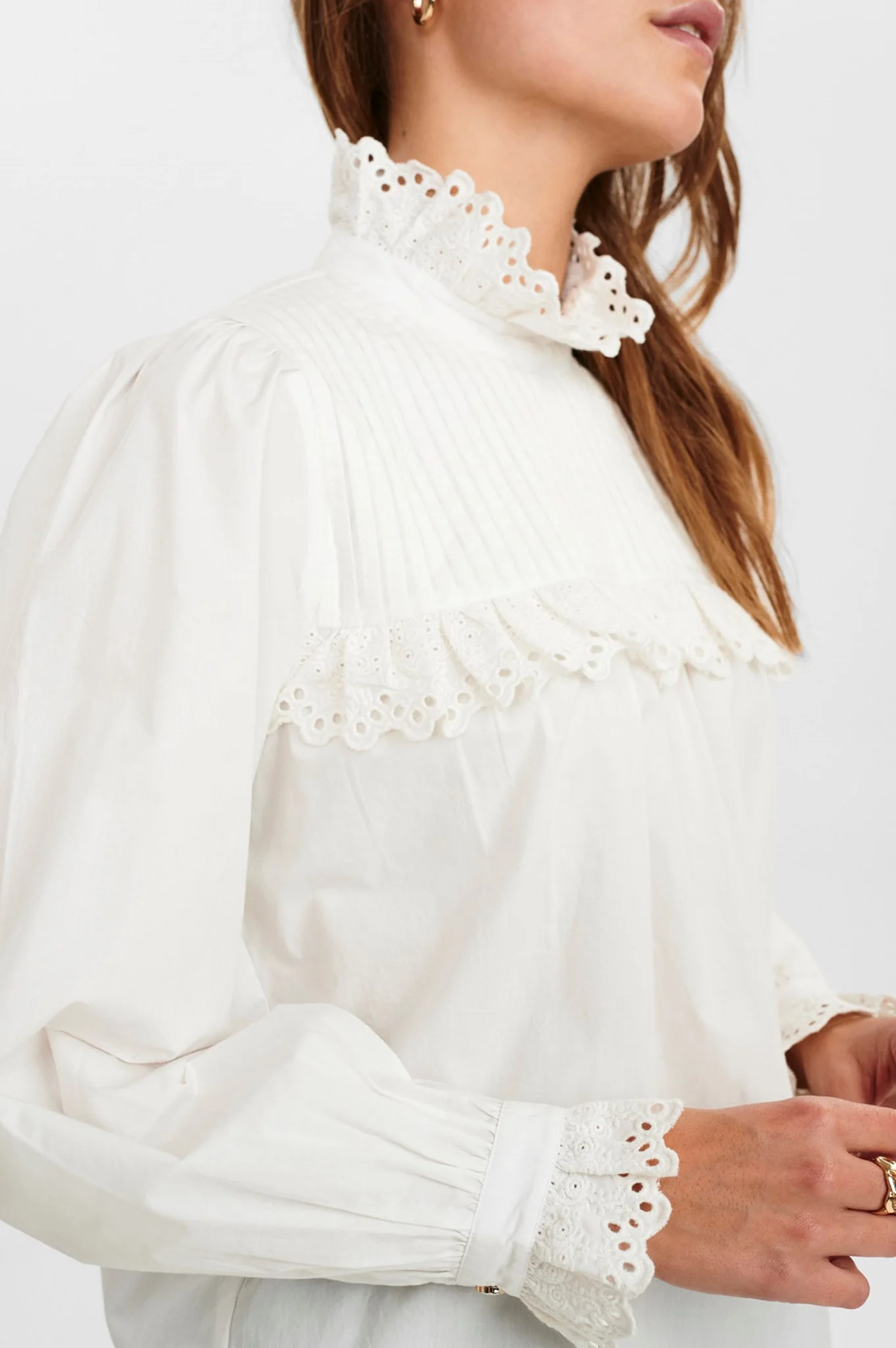 NUCLEMATIS BLOUSE - Bright White - Image 5