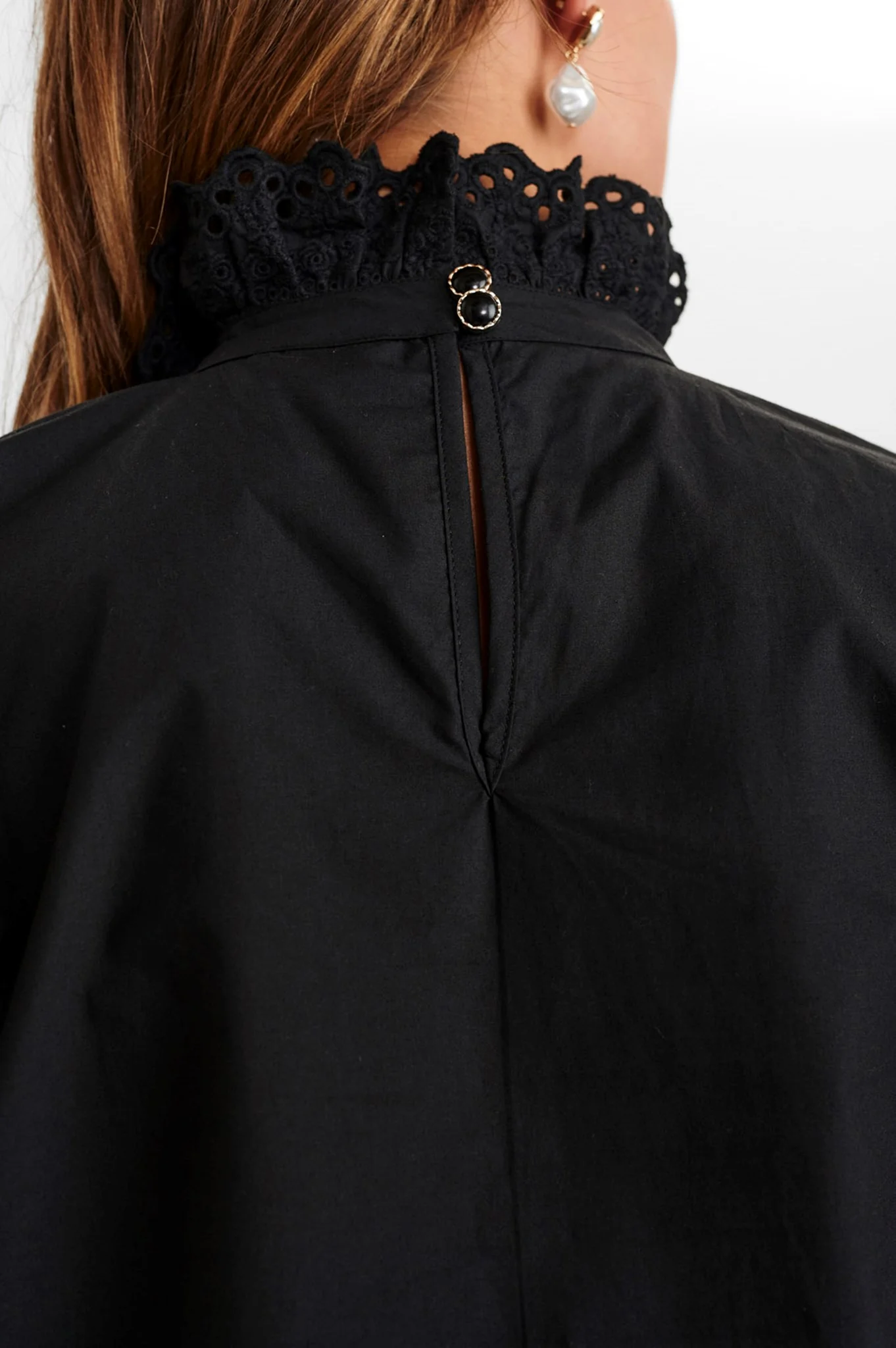 NUCLEMATIS BLOUSE - Caviar - Image 5