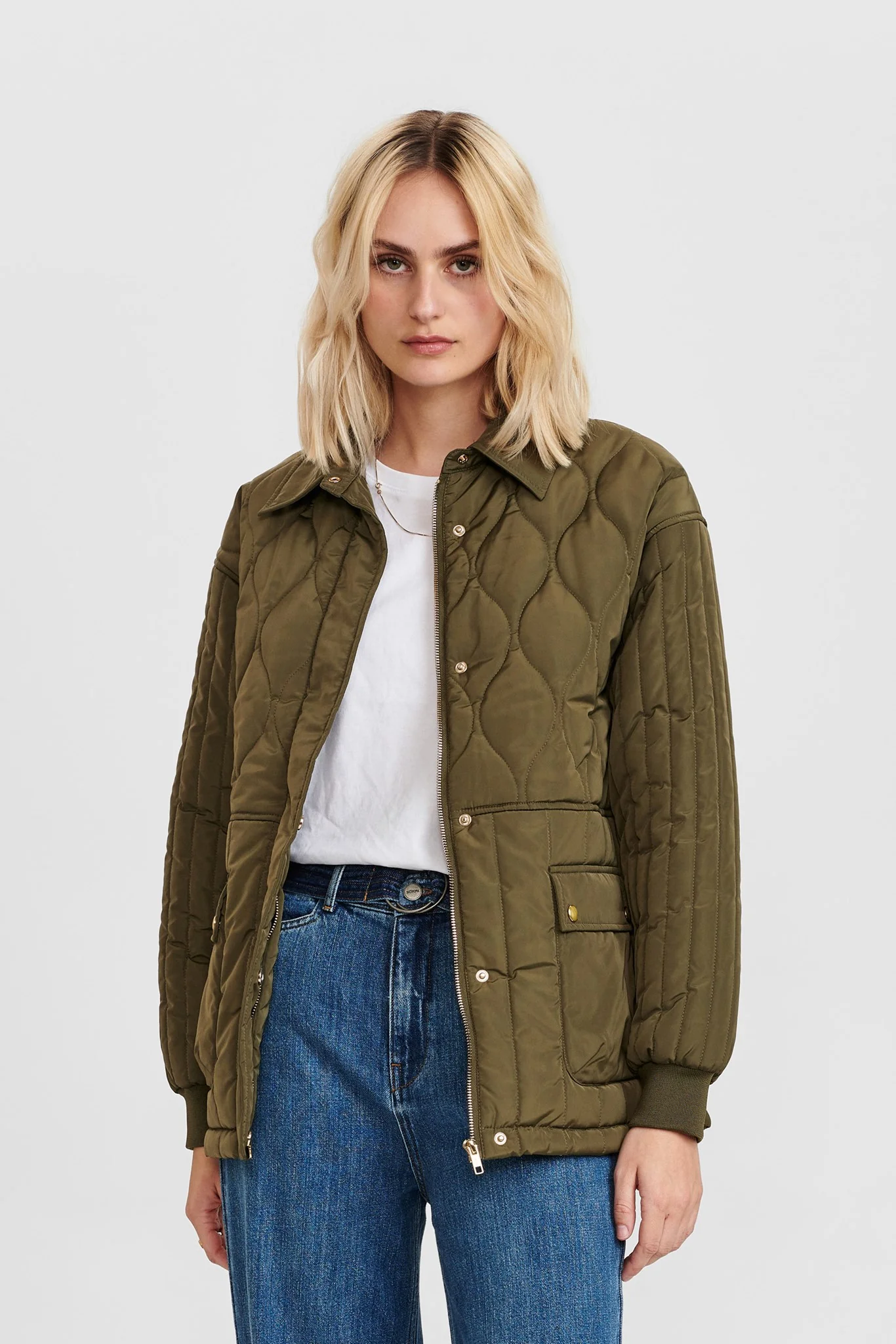NUCOLOMBIA JACKET - Grape leaf