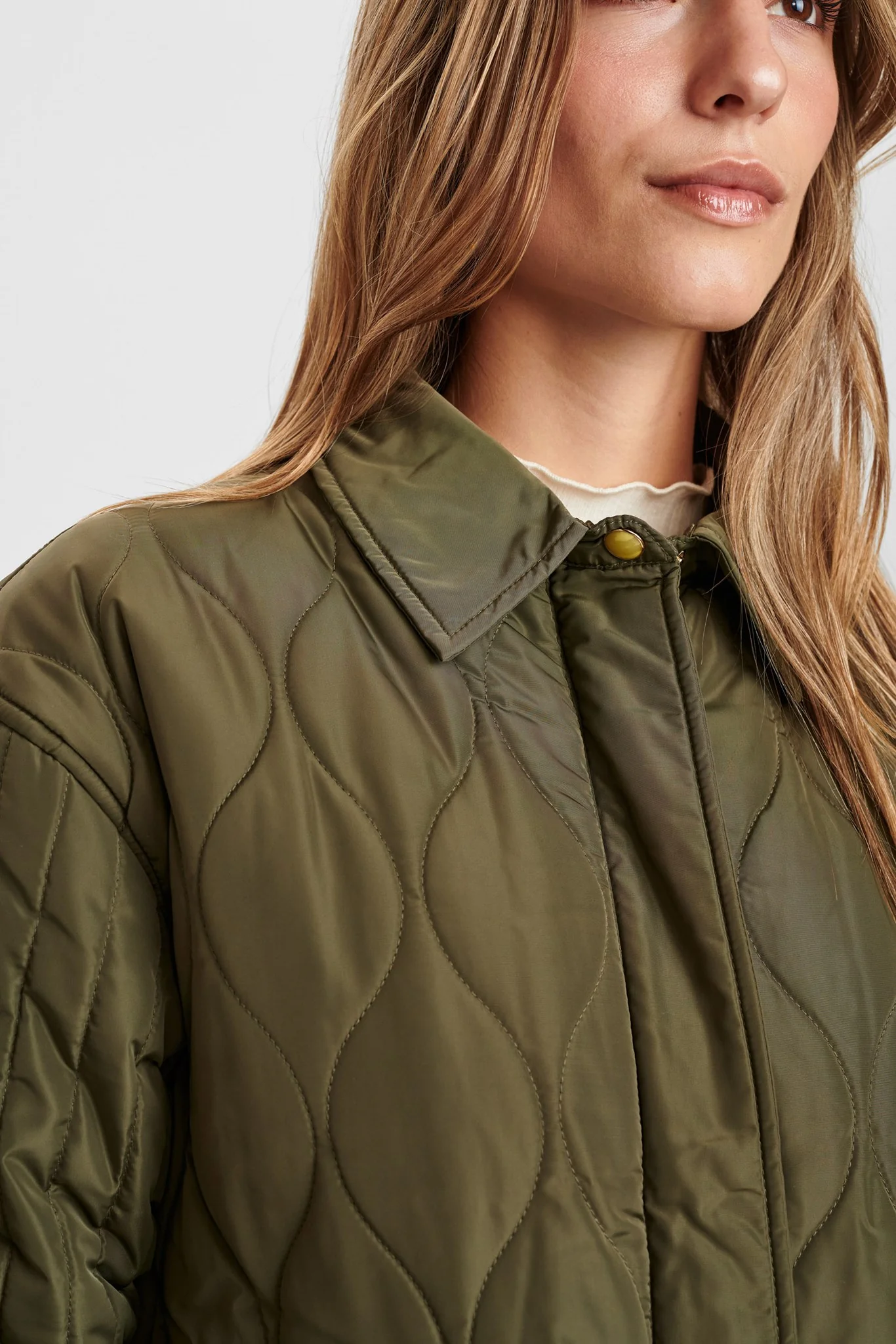 NUCOLOMBIA LONG JACKET - Grape leaf - Image 5