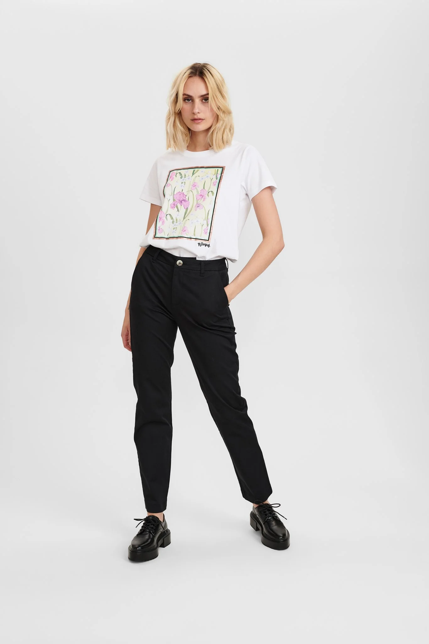 NUCOMET TEE - Bright White - Image 3