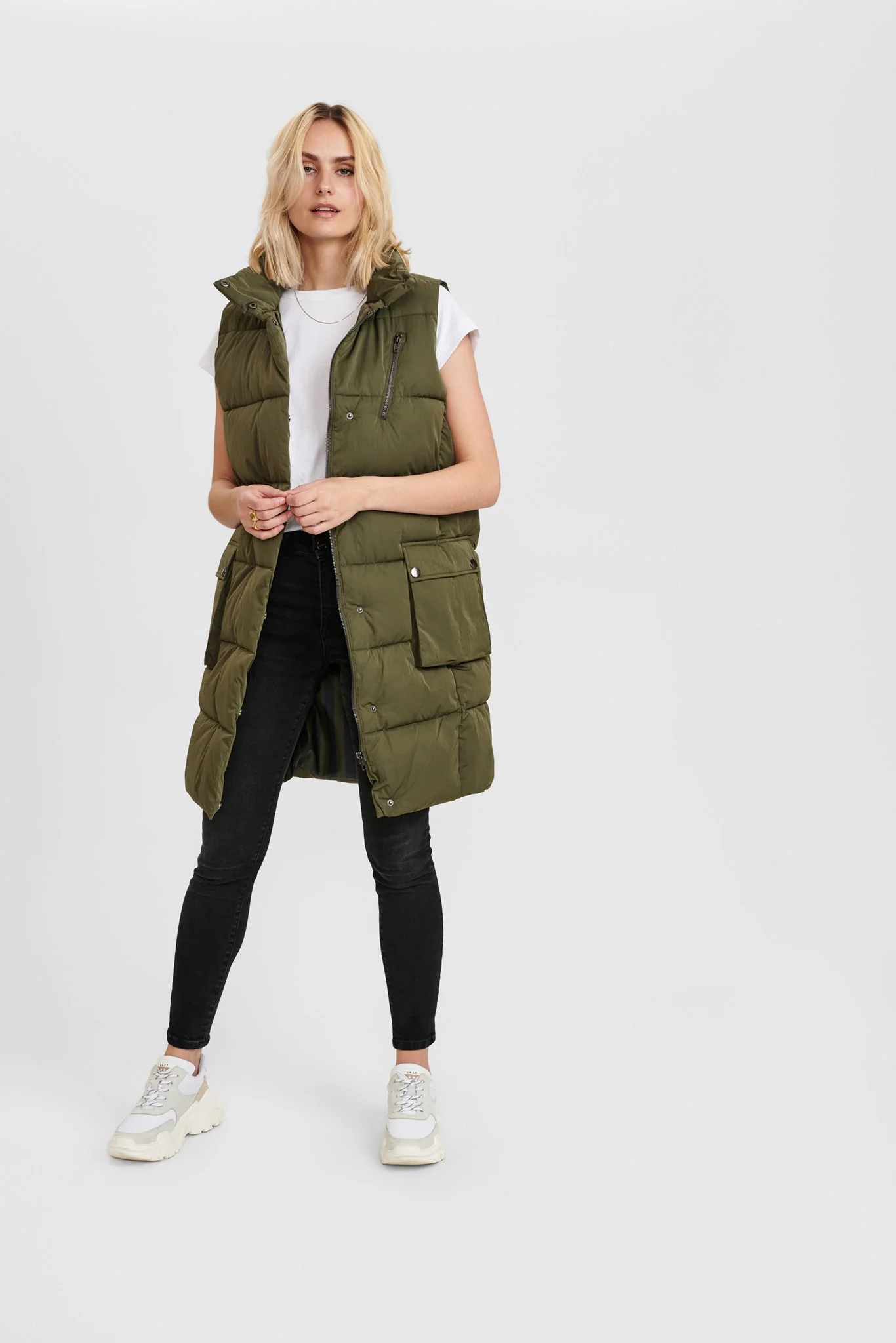 NUCONNERY WAISTCOAT - Grape leaf - Image 3