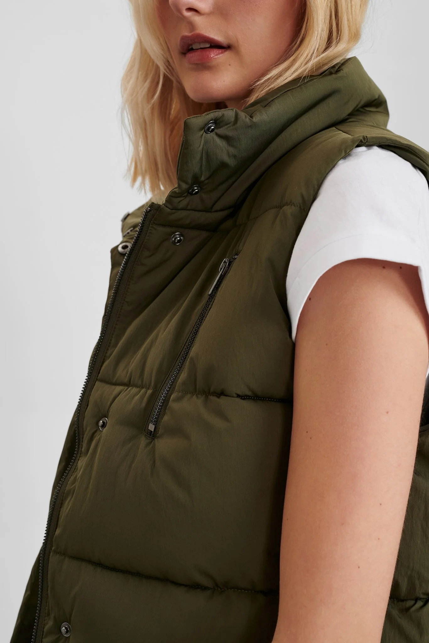 NUCONNERY WAISTCOAT - Grape leaf - Image 6