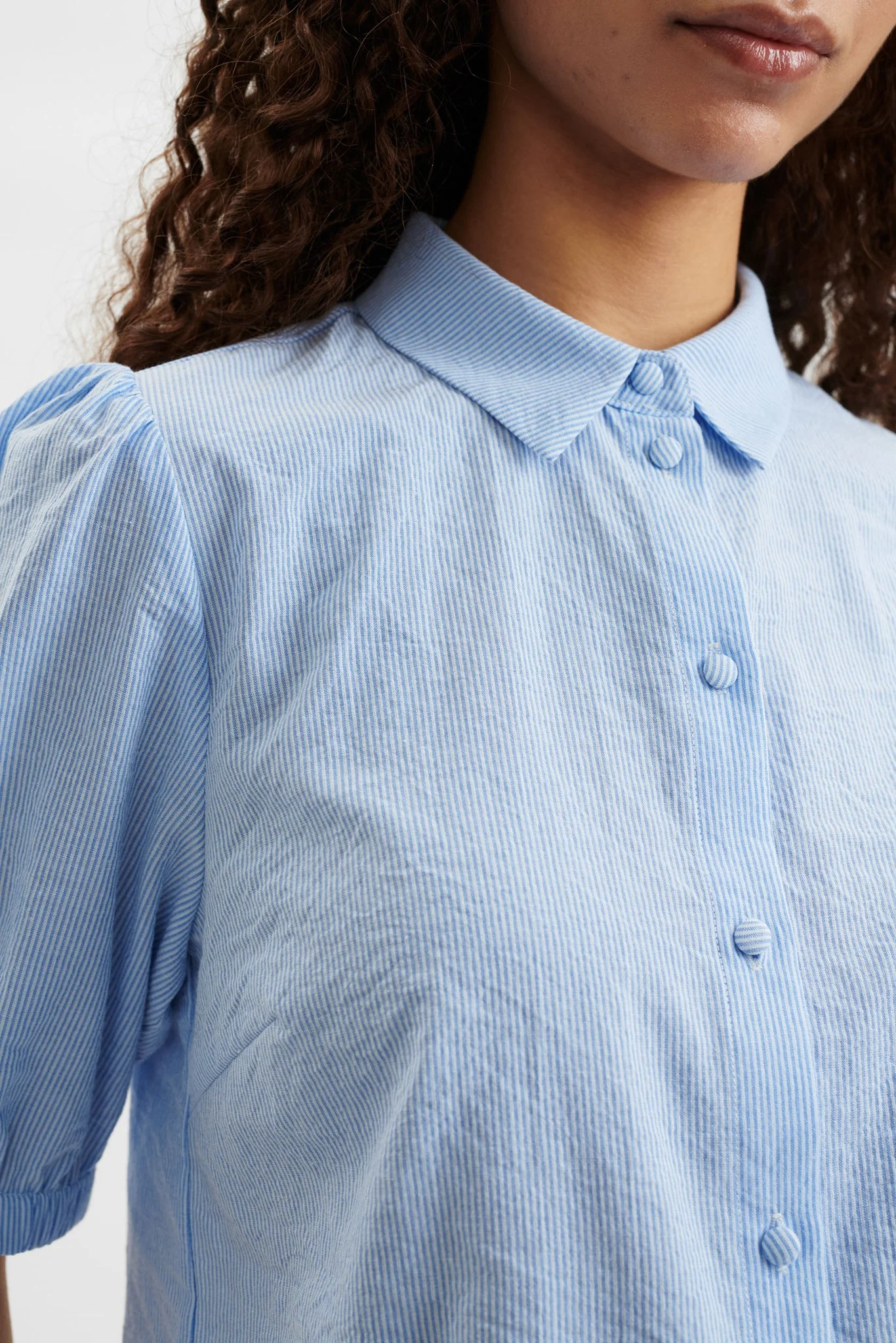 NUCORA S/S SHIRT - Blue Bell - Image 4
