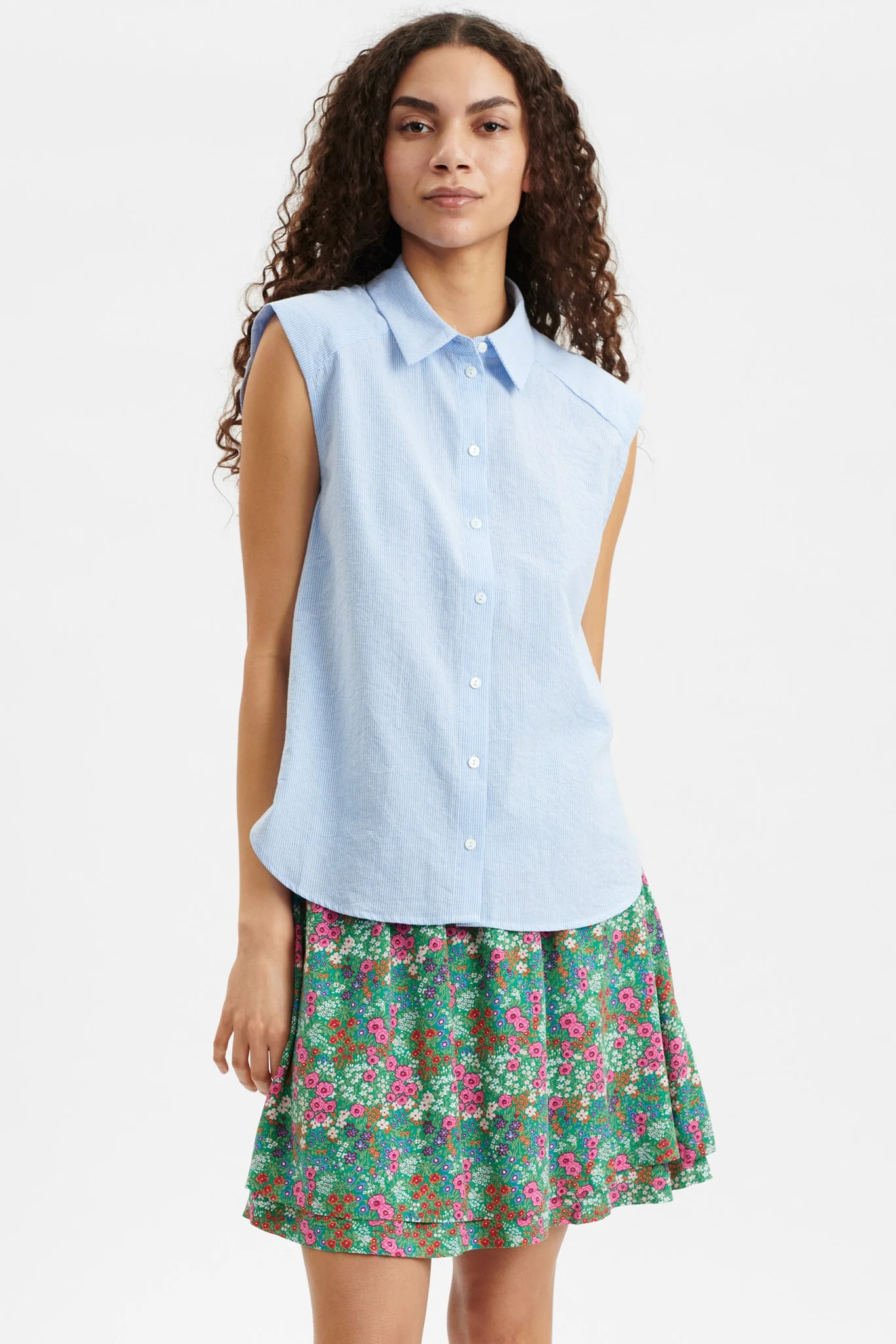 NUCORA SHIRT - Blue Bell