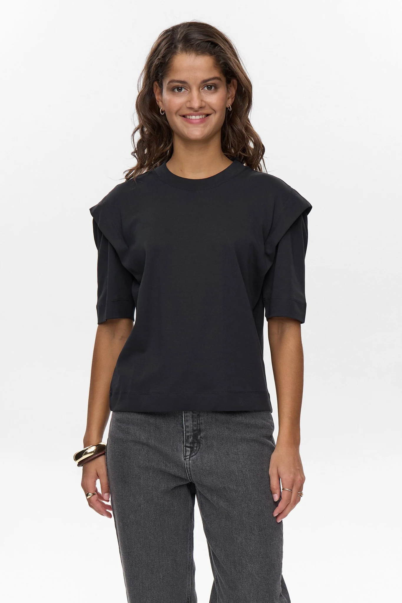 NUCORALEE T-SHIRT - Caviar