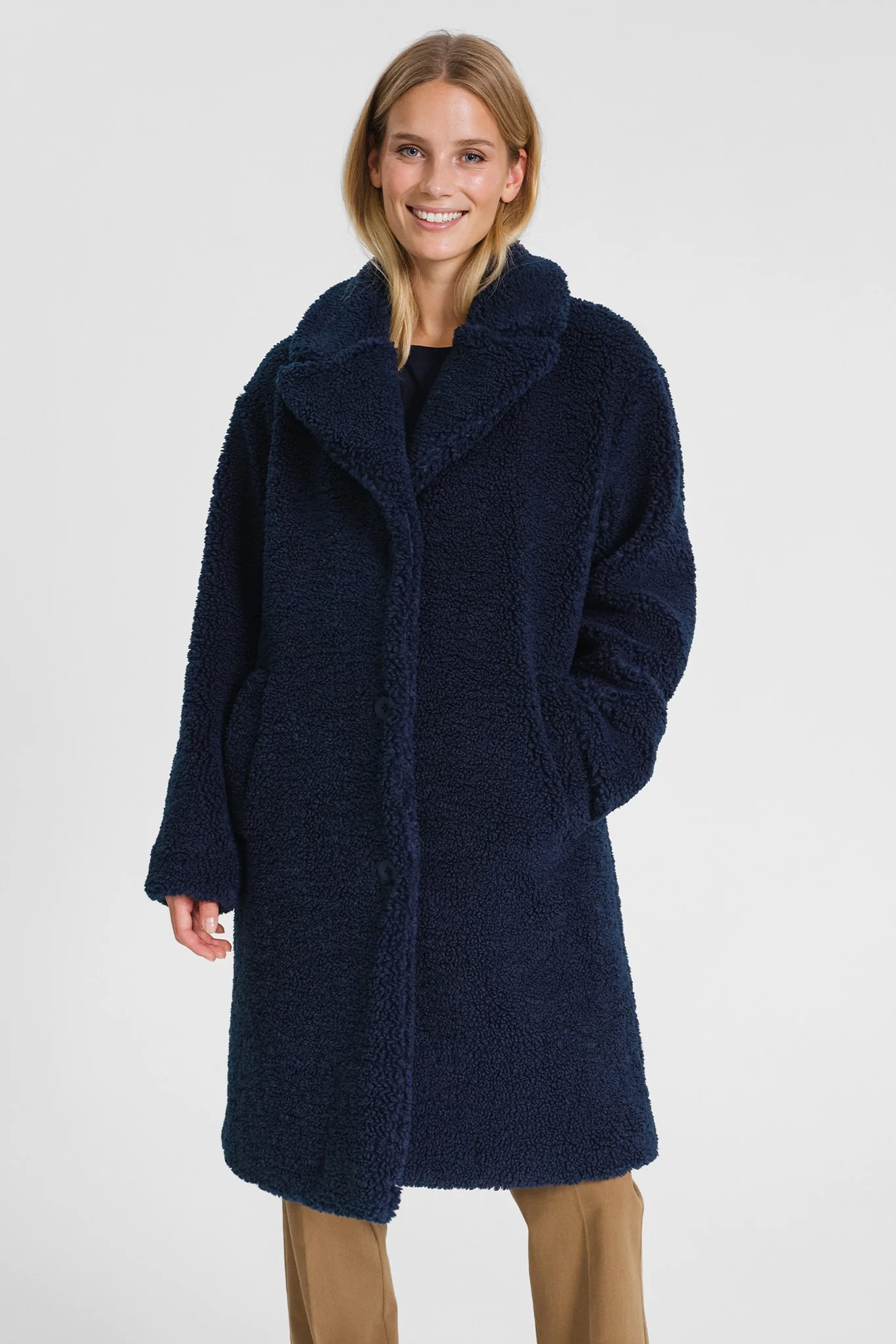 NUCOWENNA COAT - Dress Blues