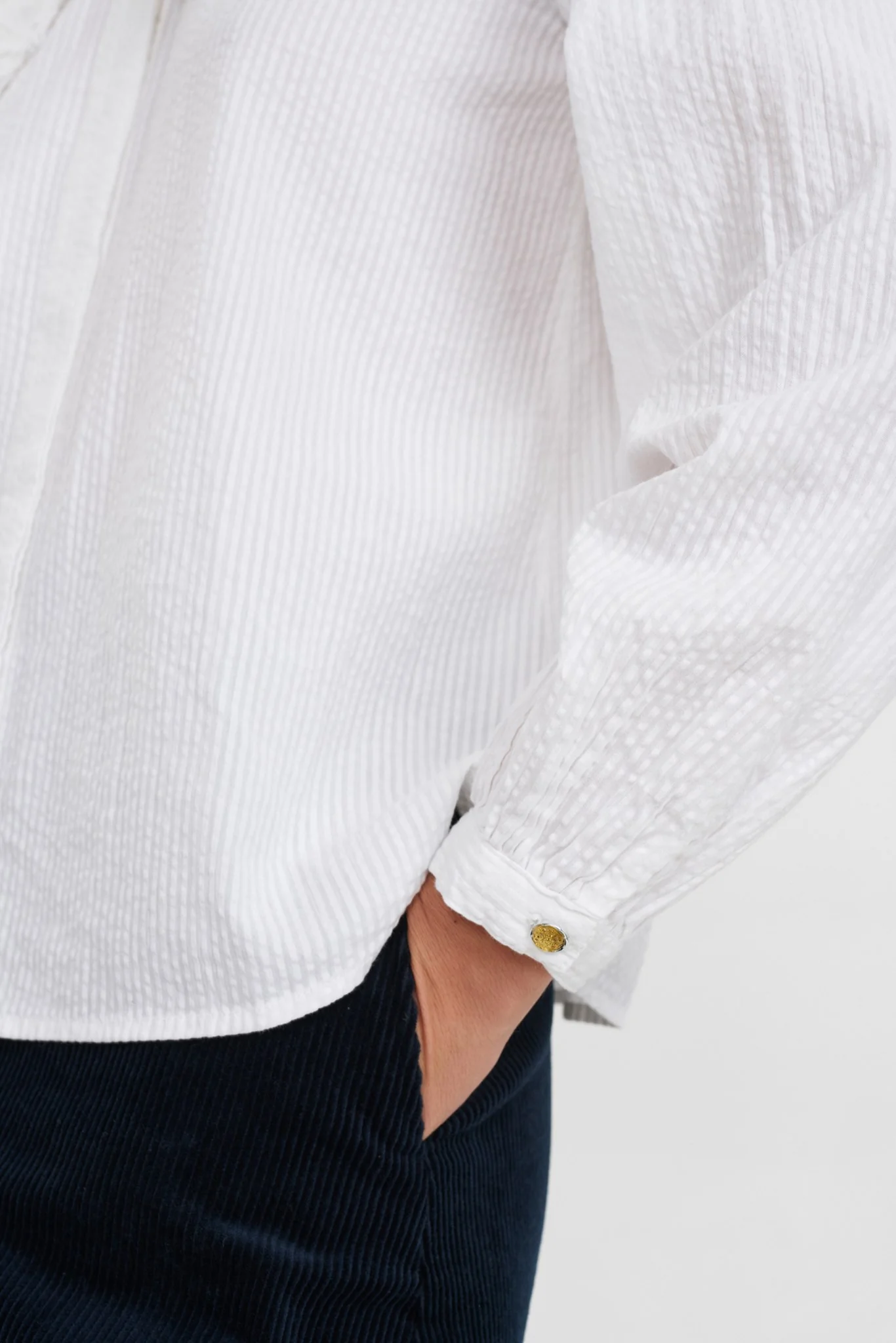 NUCURRAN BLOUSE - Bright White - Image 5