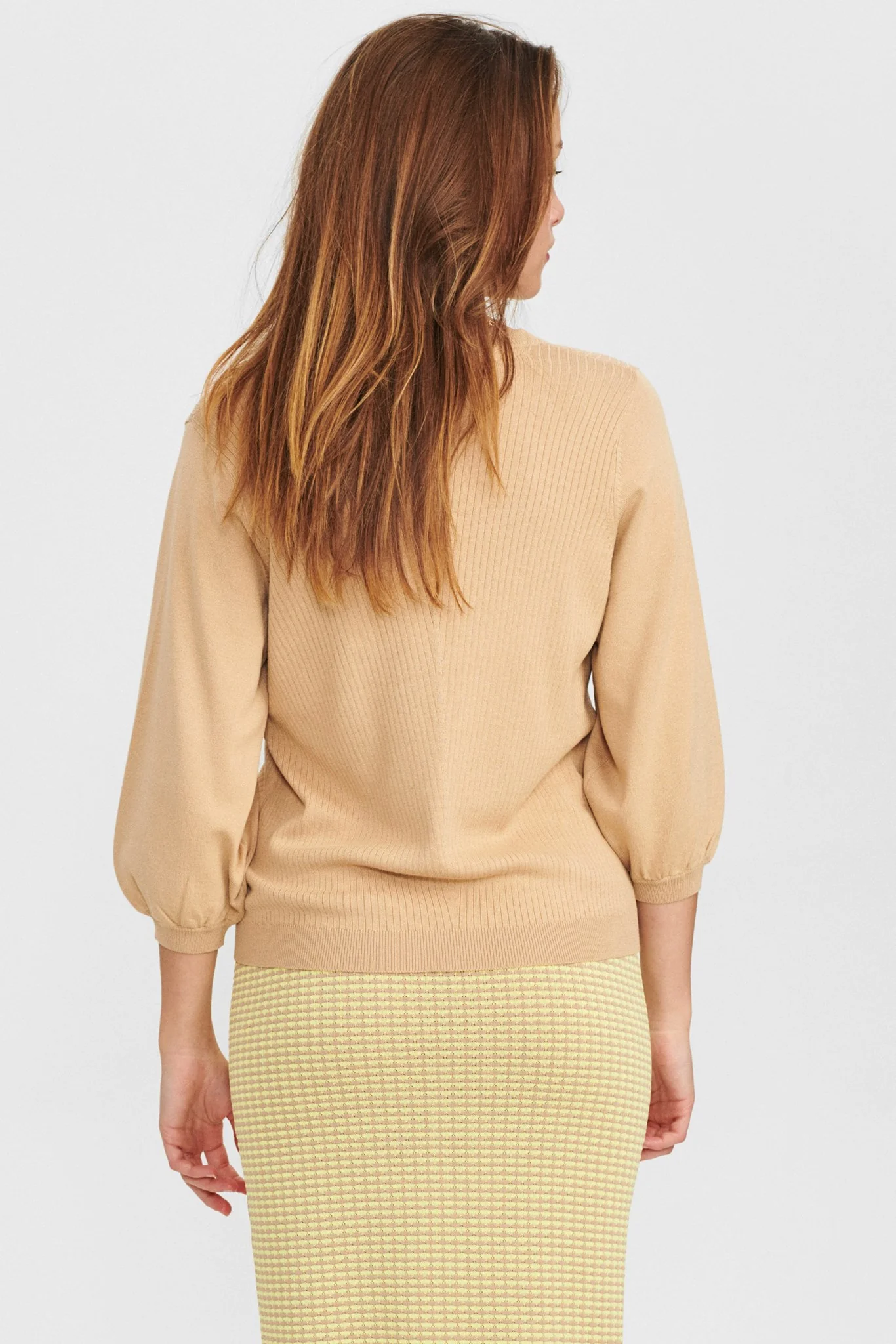 NUCYNARA CARDIGAN - Sesame - Image 2
