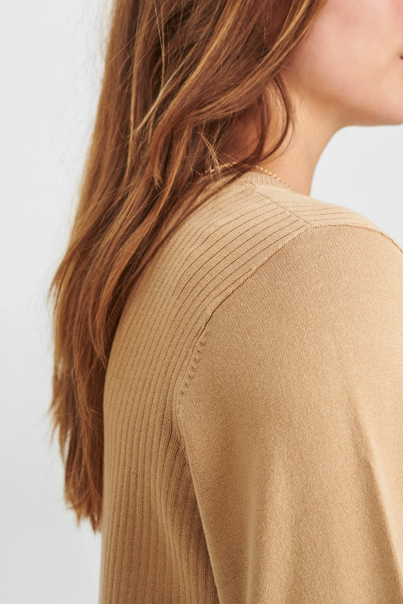 NUCYNARA CARDIGAN - Sesame - Image 5