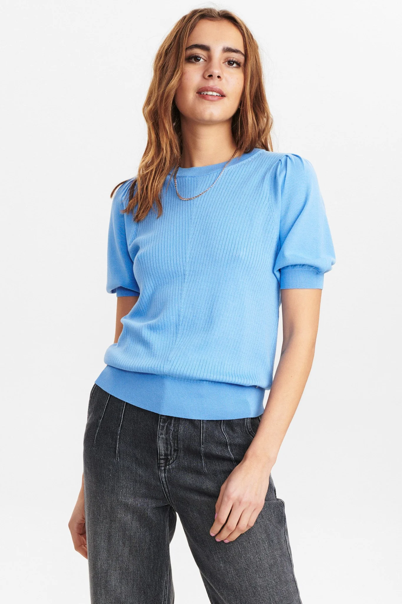 NUCYNARA PULLOVER - Della Robbia Blue