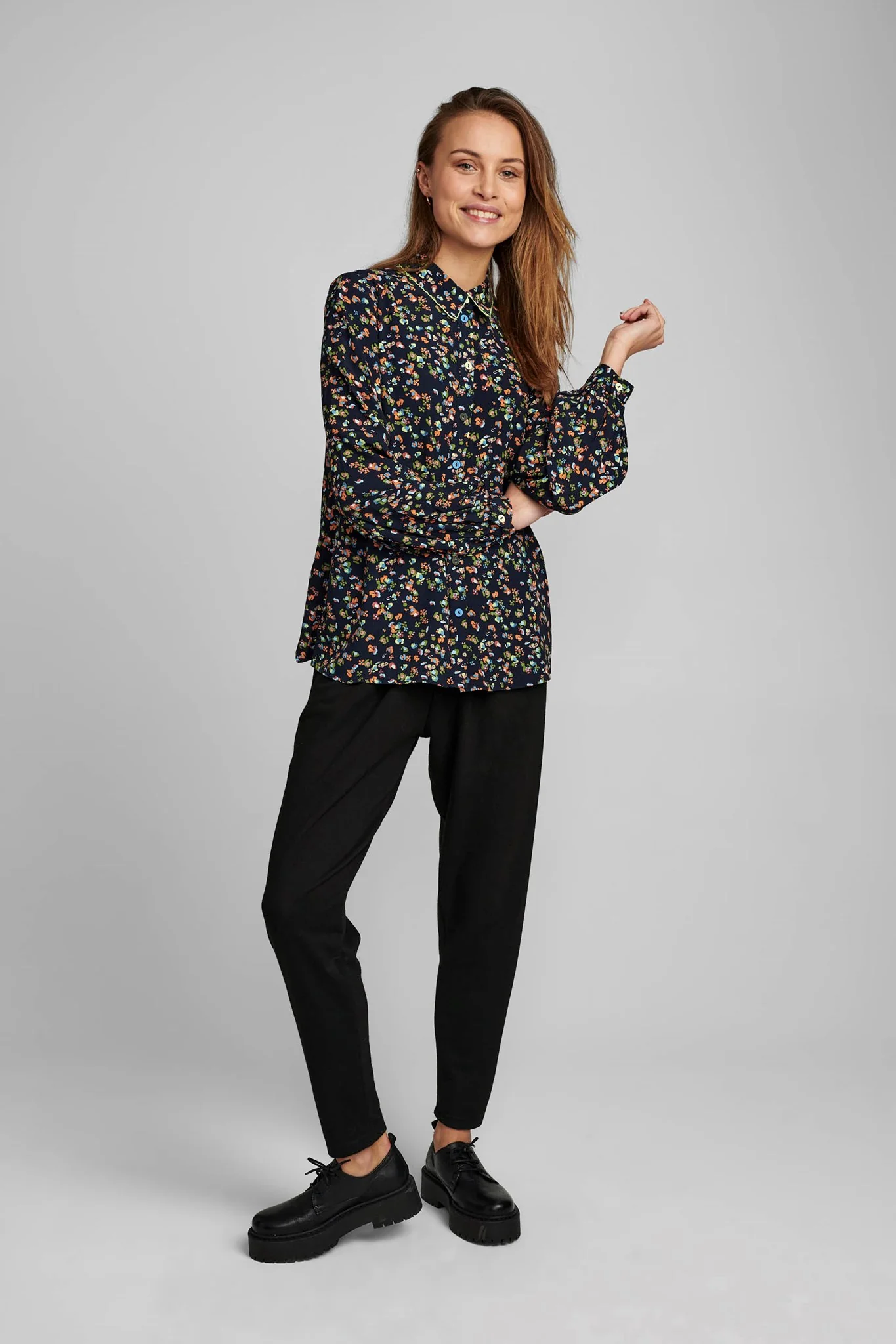 NUDACEY SHIRT - Dark Sapphire - Image 3