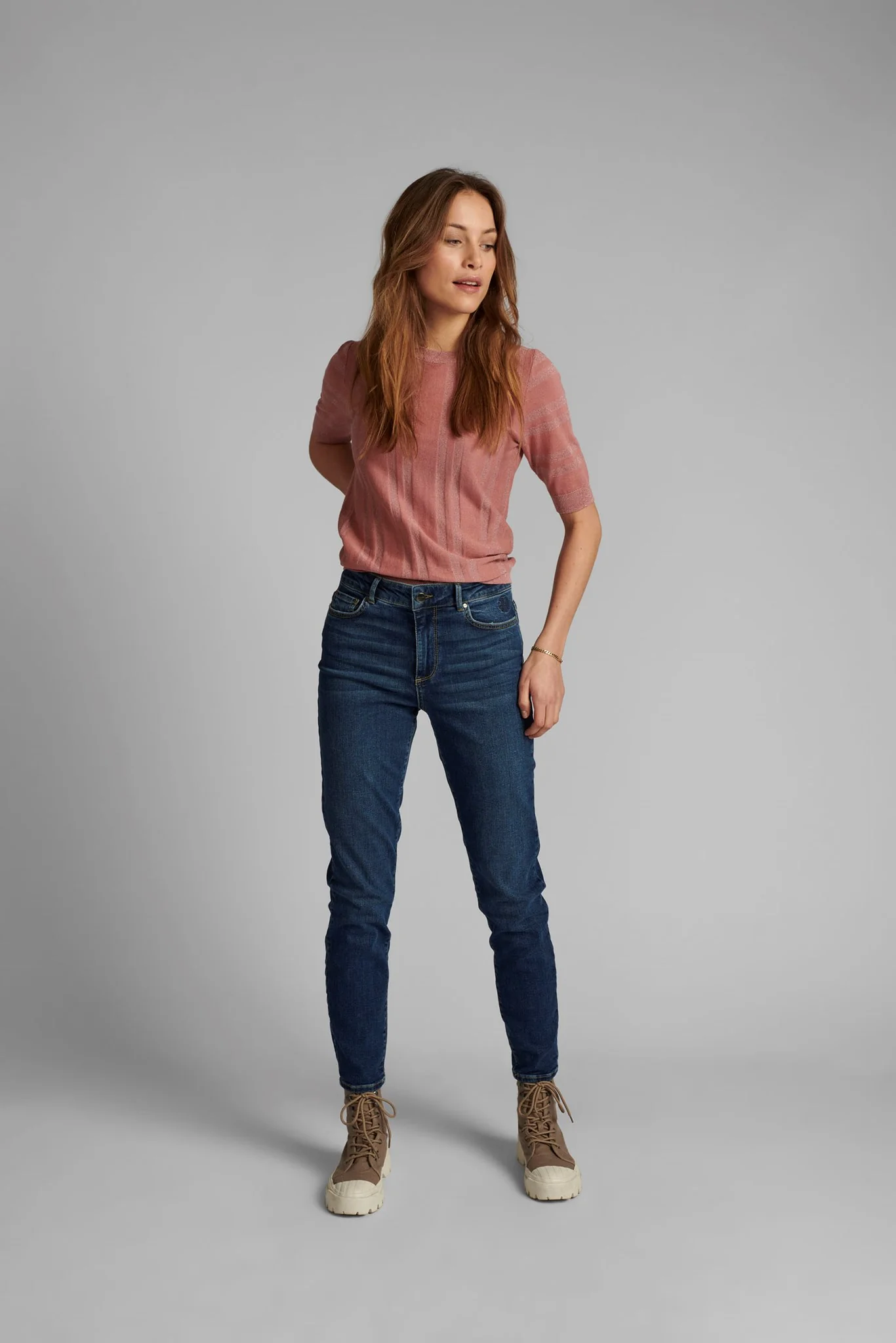 NUDAGAN PULLOVER  - Ash Rose - Image 3