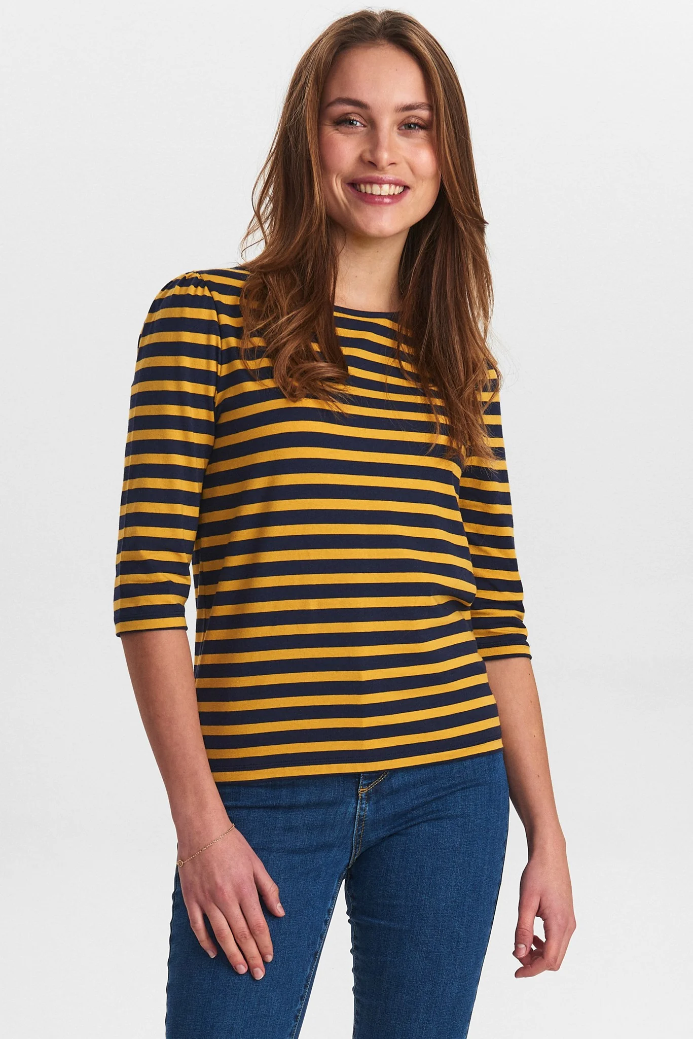 NUDAIA T-SHIRT - NOOS - GOTS - Golden Spice