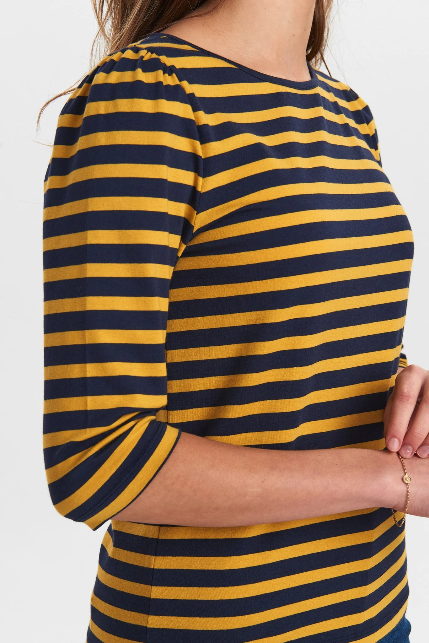 NUDAIA T-SHIRT - NOOS - GOTS - Golden Spice - Image 4