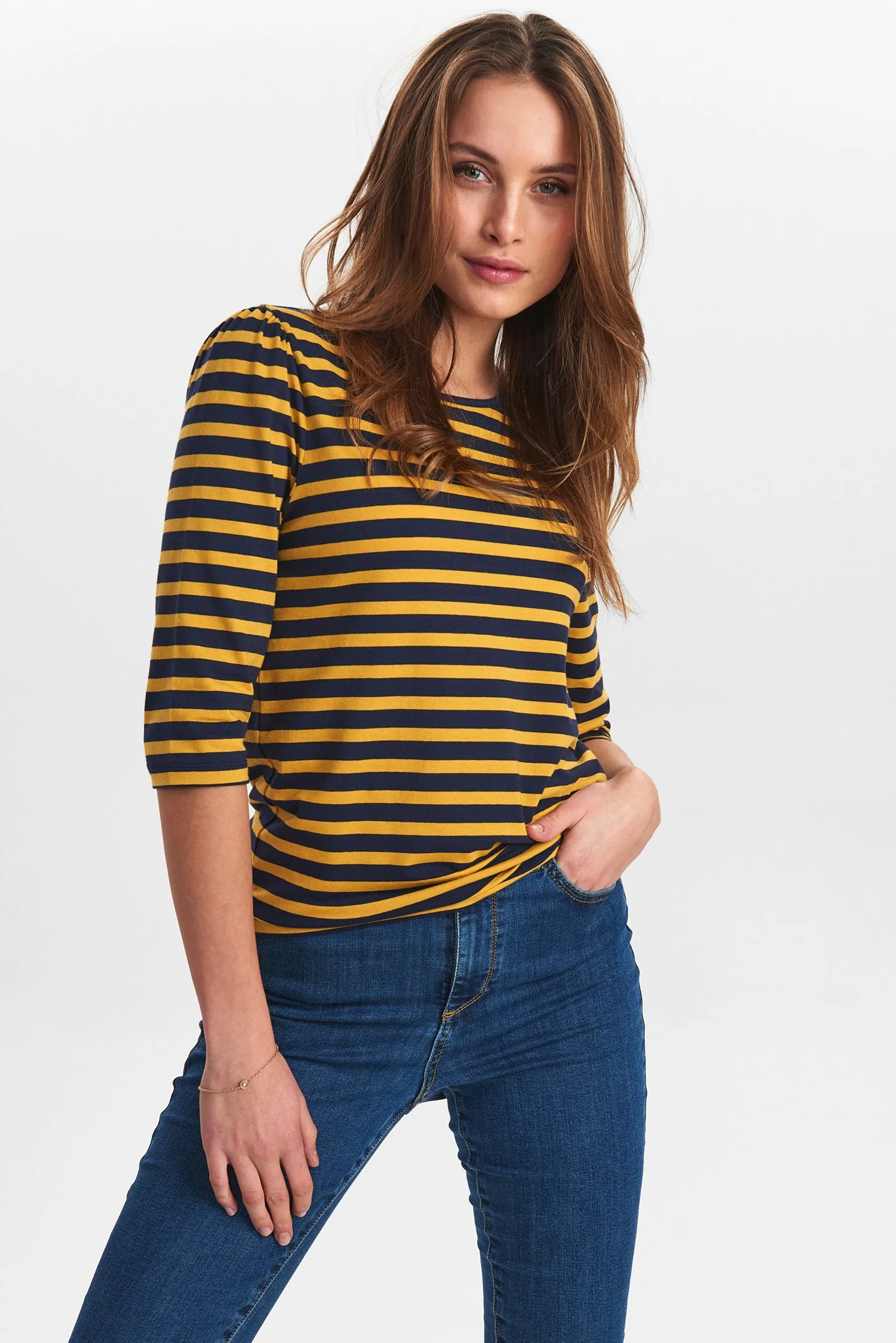 NUDAIA T-SHIRT - NOOS - GOTS - Golden Spice - Image 6