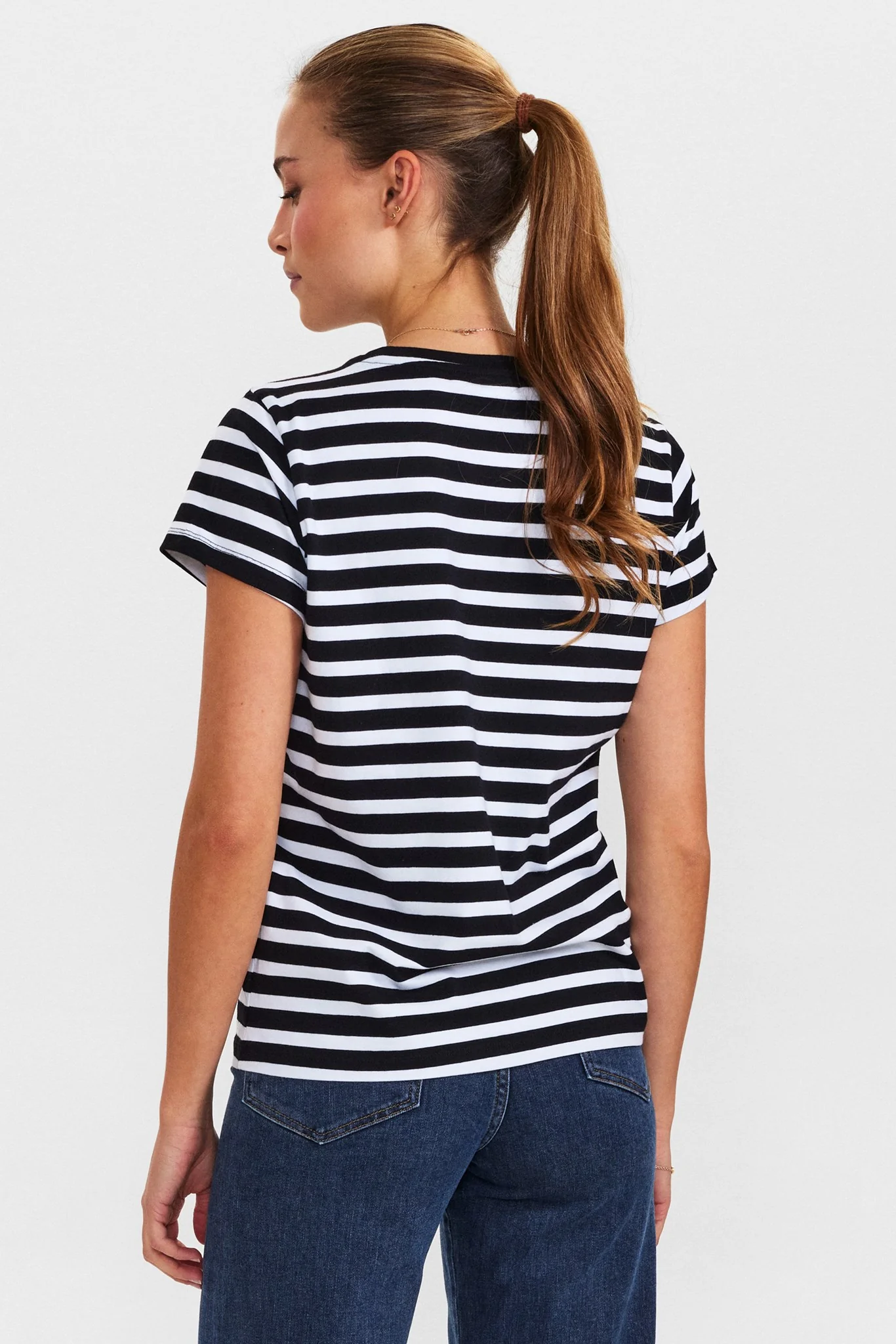 NUDAIMI T-SHIRT - NOOS - GOTS - Bright White - Image 2