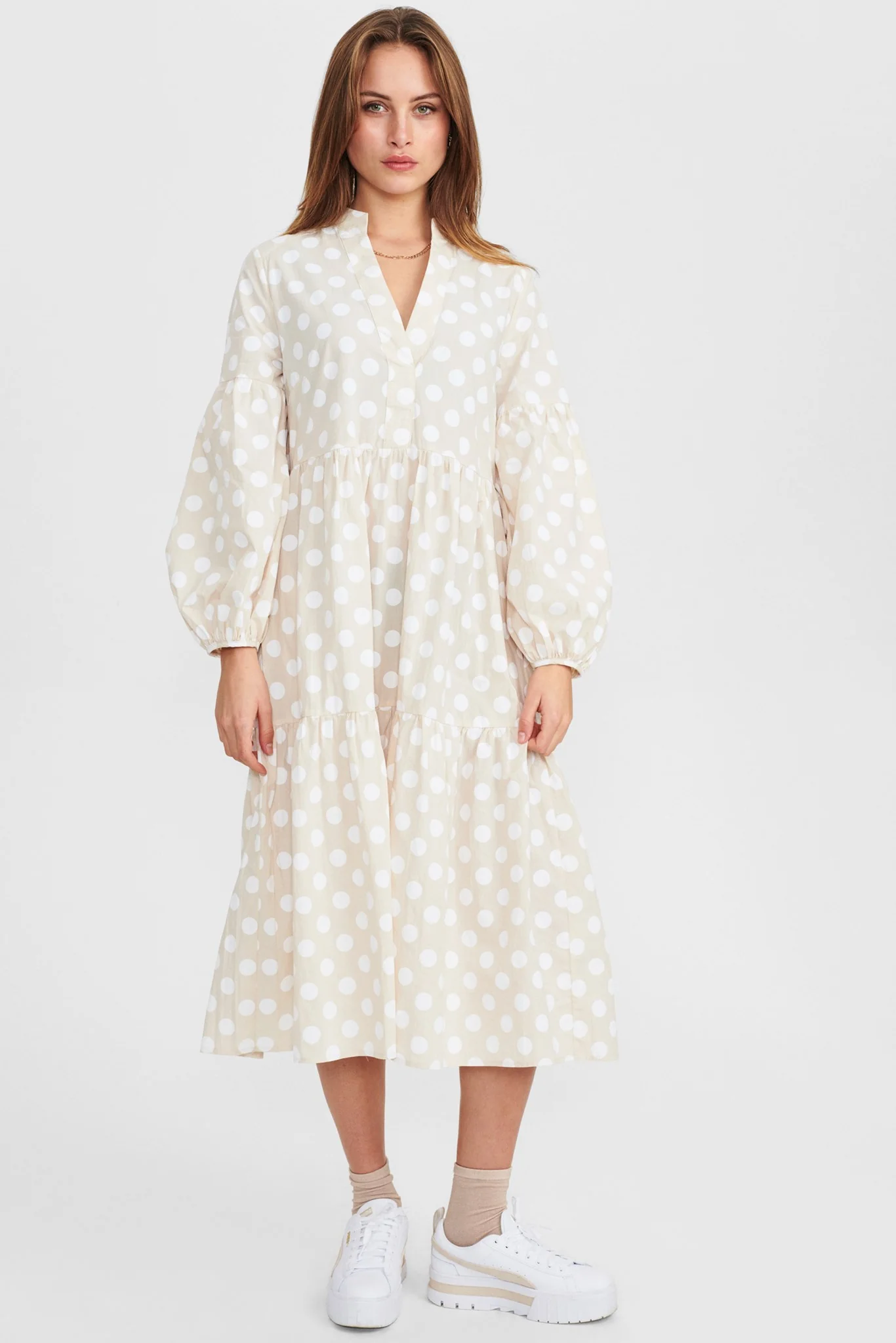 NUDANA DRESS - Sesame