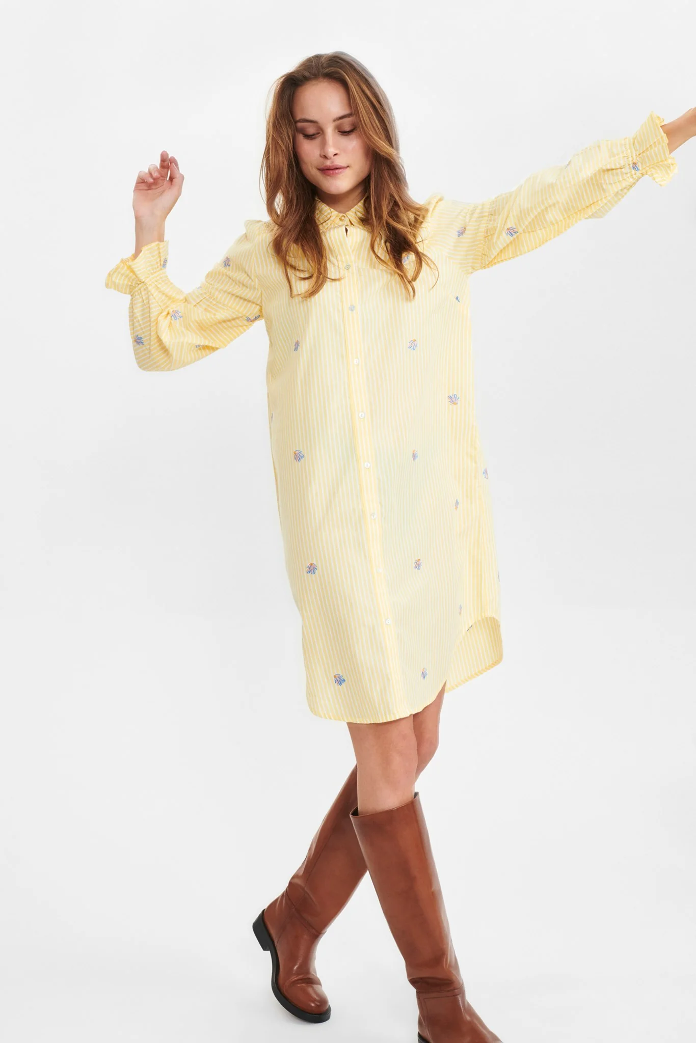 NUDANA LONG SHIRT - Popcorn - Image 6