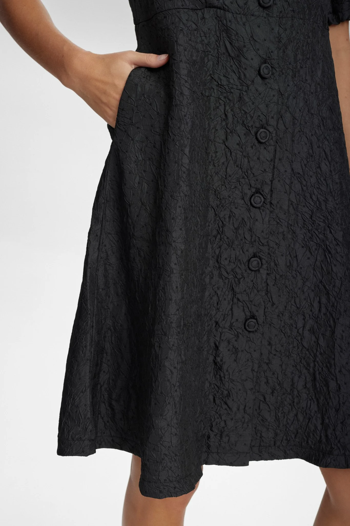 NUDANIELLE DRESS - Caviar - Image 5