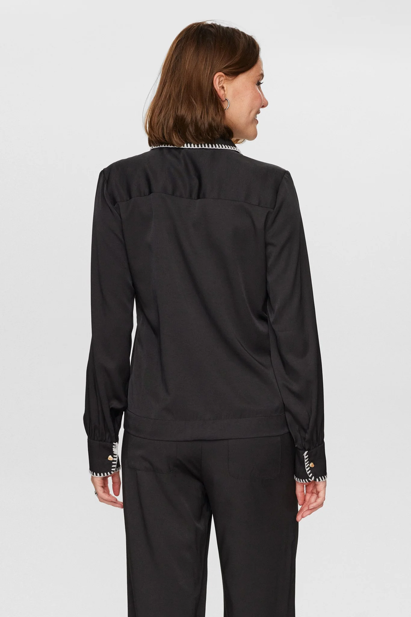 NUDARBY SHIRT - Caviar - Image 2