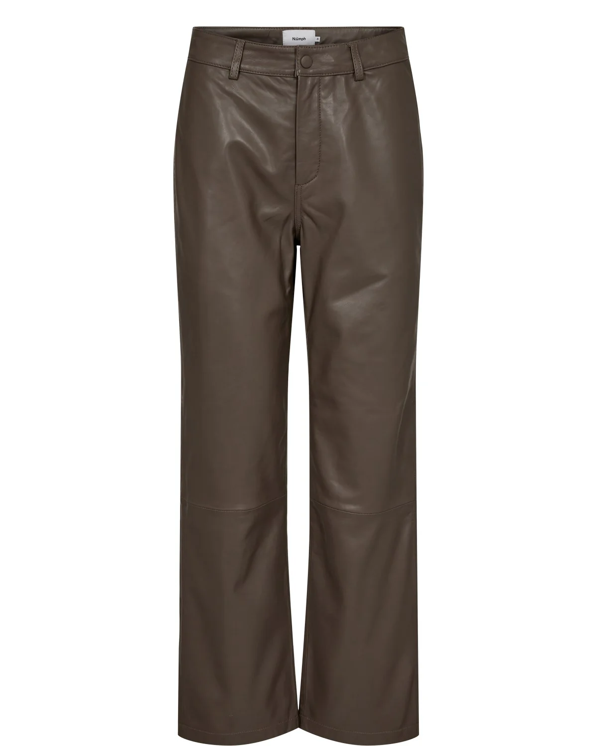 NUDARCY LEATHER PANTS - Elephant