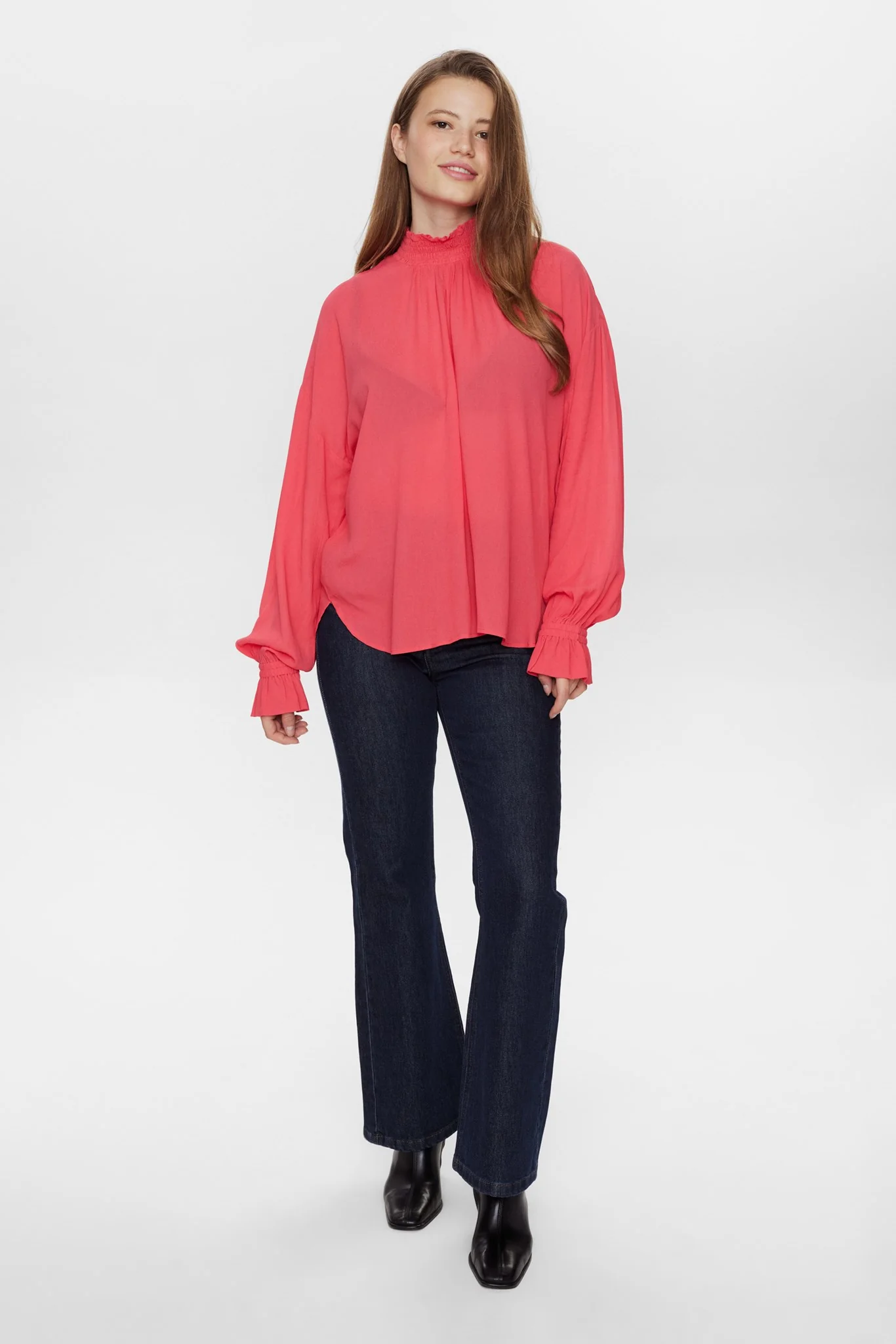 NUDARIA SHIRT - Geranium - Image 3