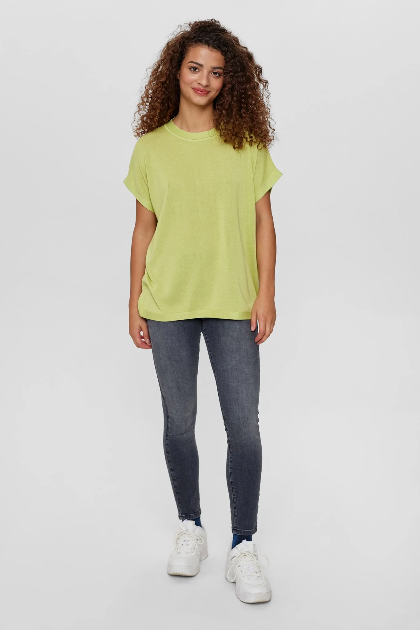 NUDARLENE PULLOVER - Celery Green - Image 3